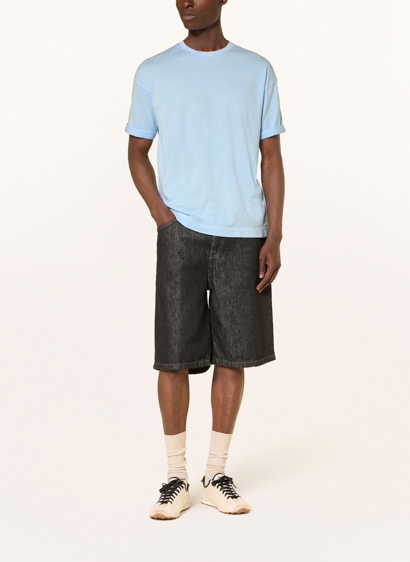DRYKORN T-Shirt THILO: HELLBLAU