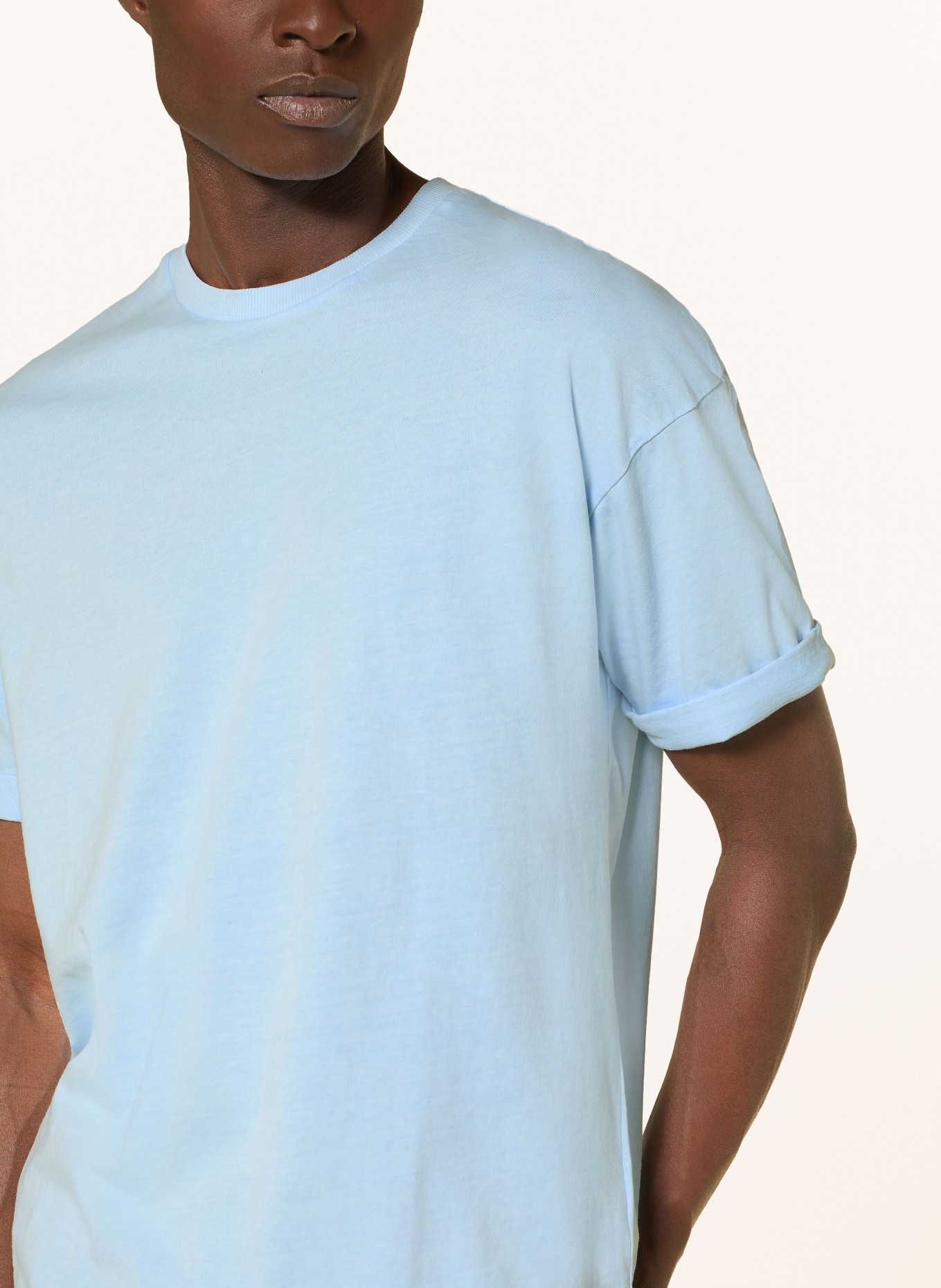 DRYKORN T-Shirt THILO: HELLBLAU