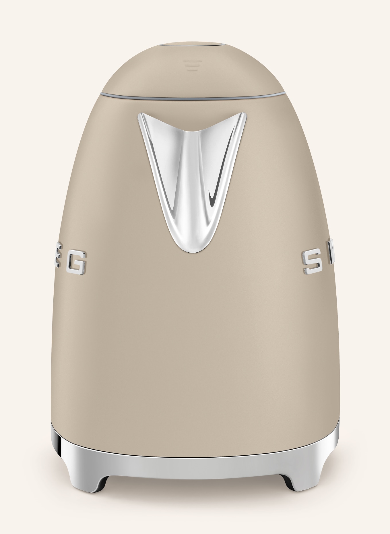 SMEG Wasserkocher KLF03: BEIGE / SILBER
