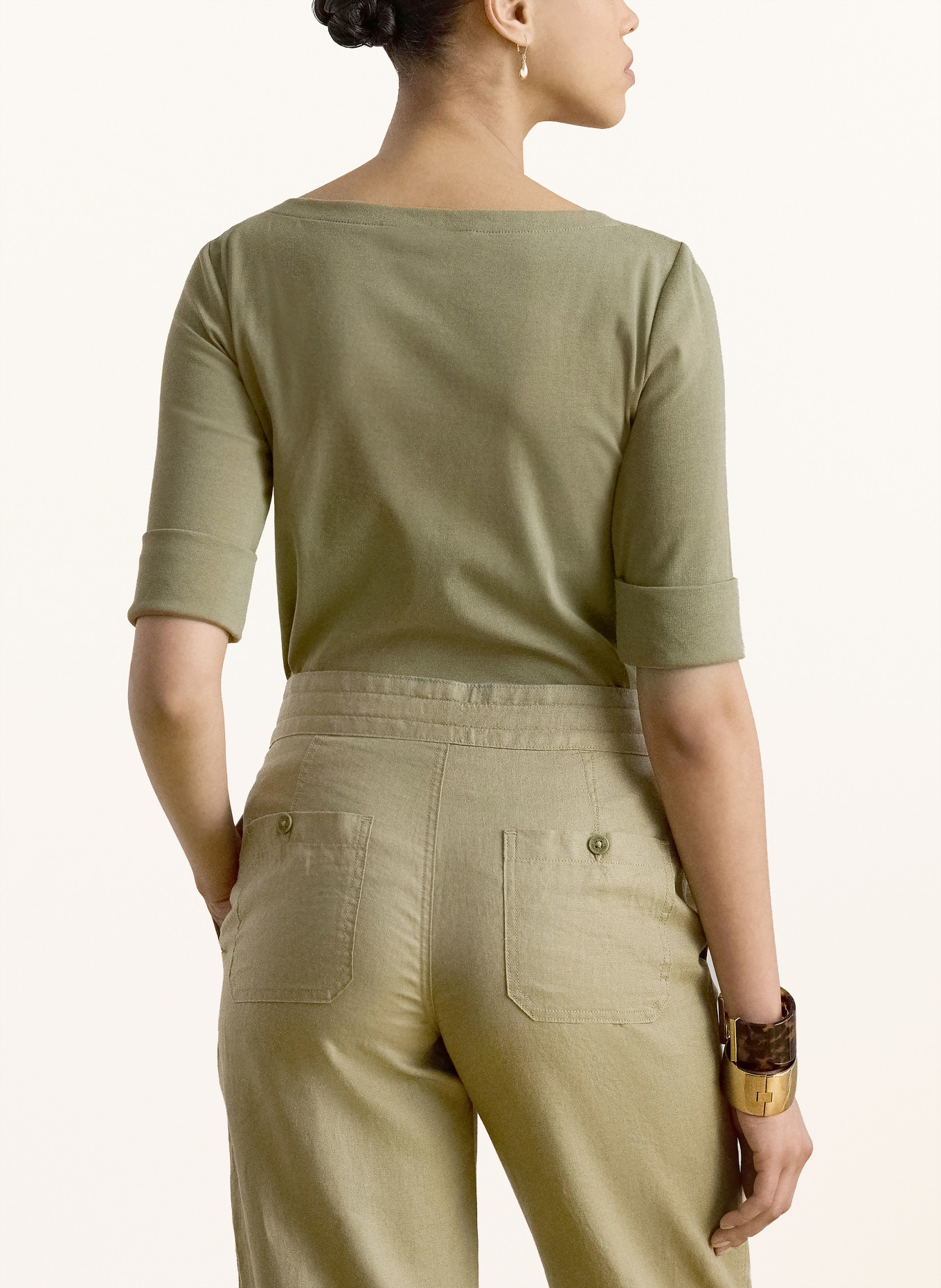 LAUREN RALPH LAUREN T-Shirt JUDY: KHAKI