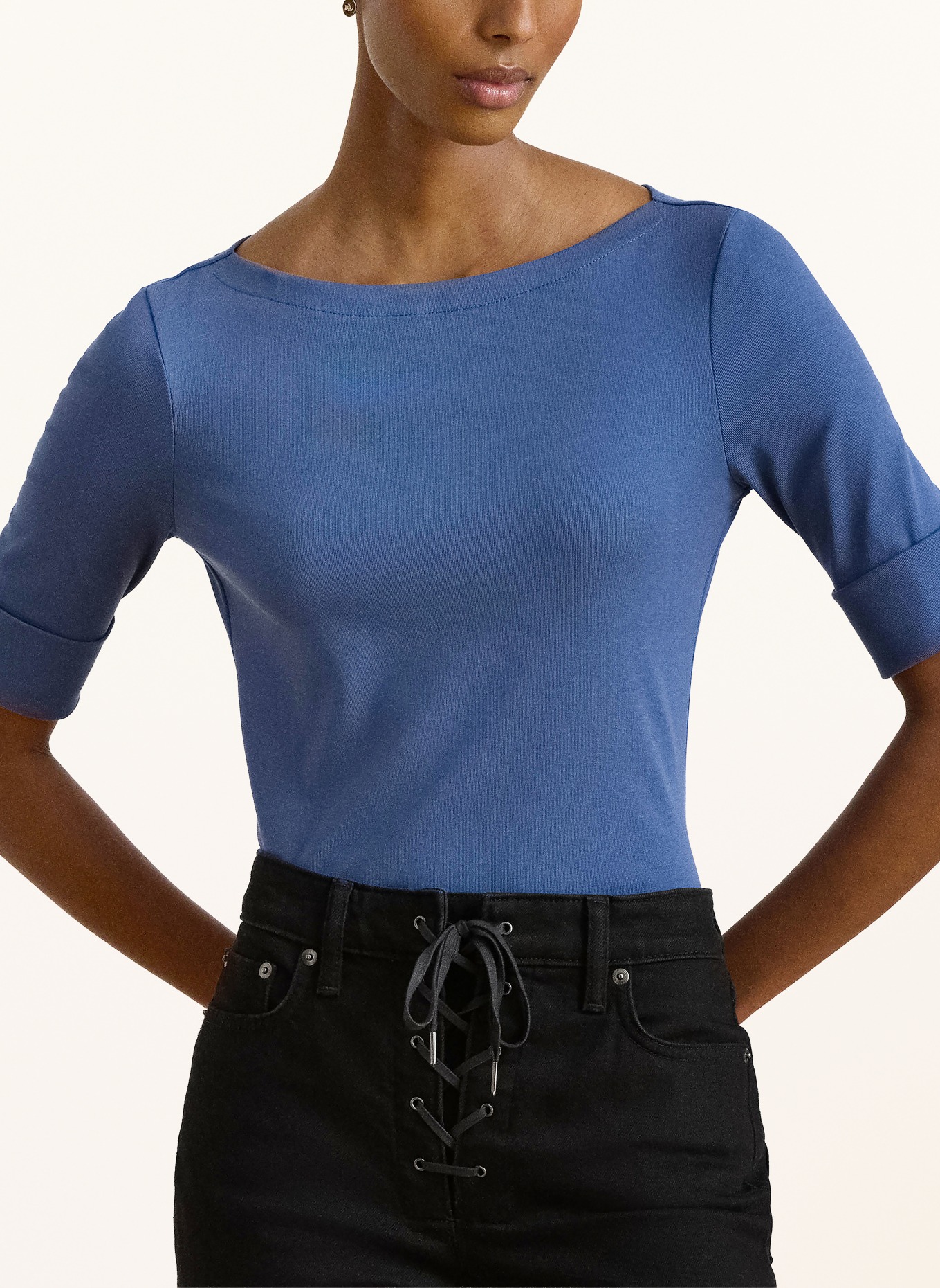 LAUREN RALPH LAUREN T-Shirt JUDY: BLAU