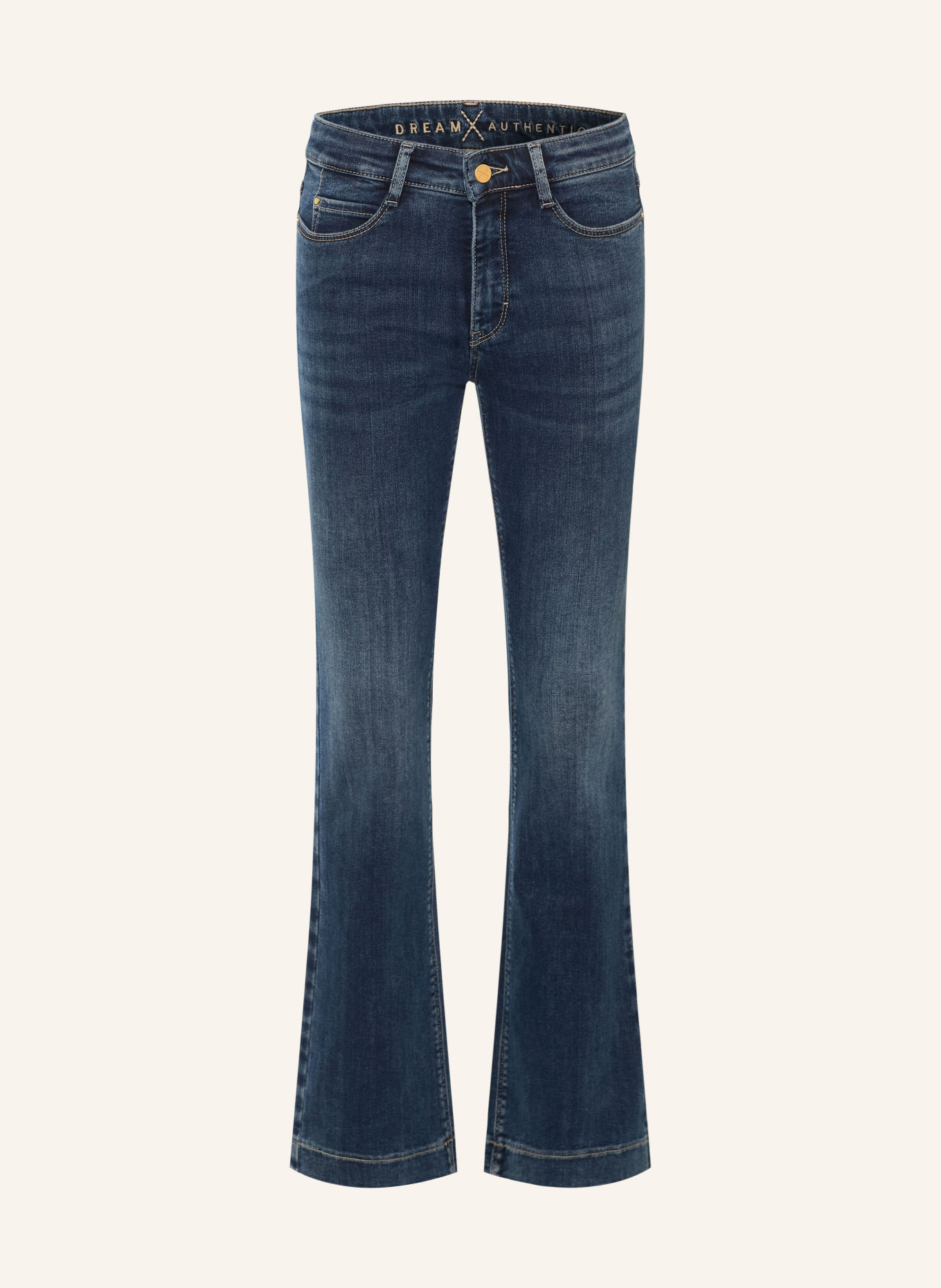 MAC Bootcut Jeans DREAM: D539 greyish blue basic