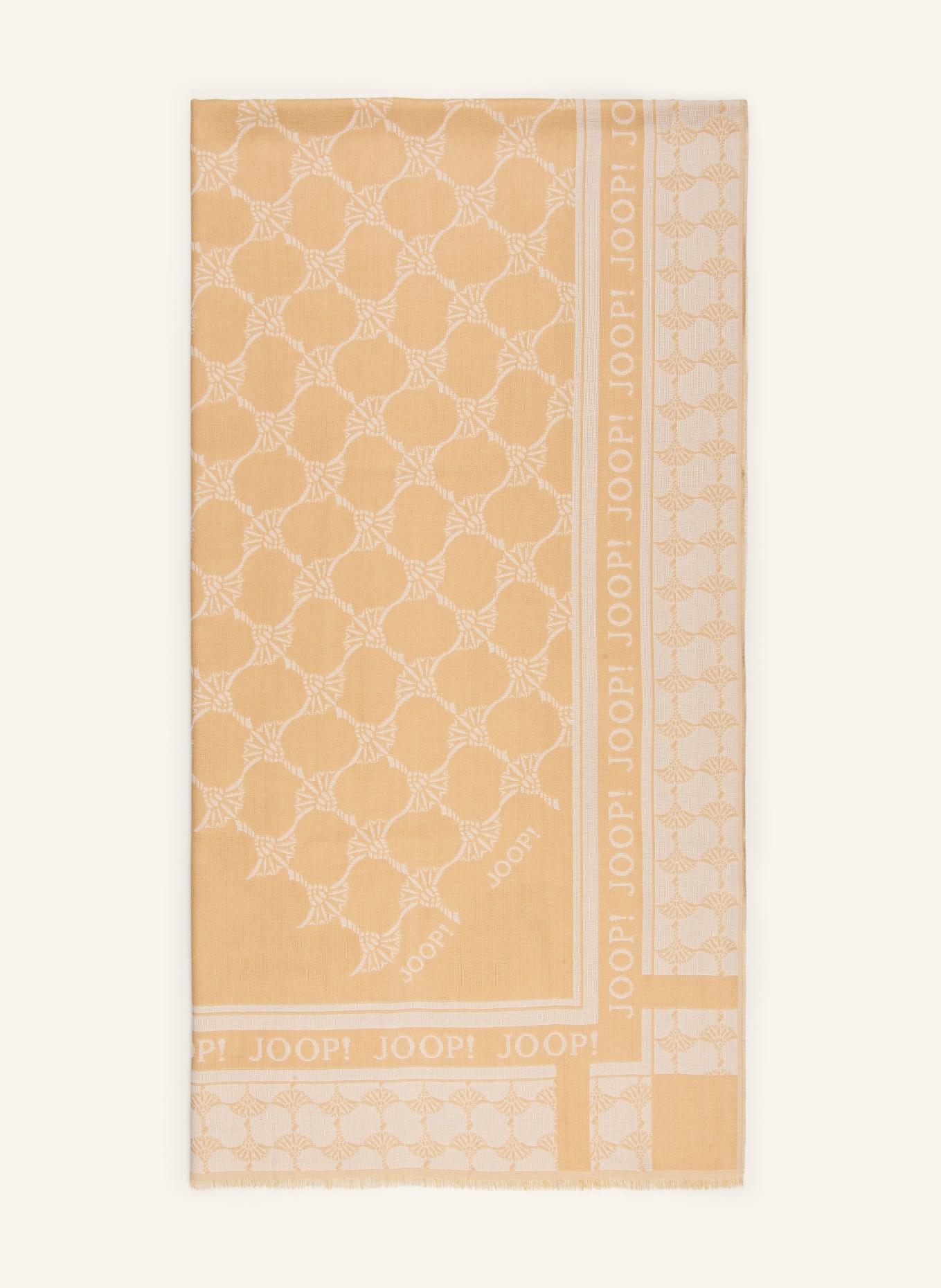 JOOP! Schal: CAMEL / CREME