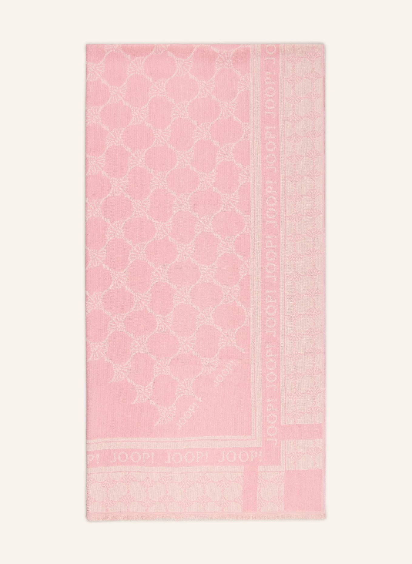 JOOP! Schal: ROSA / CREME