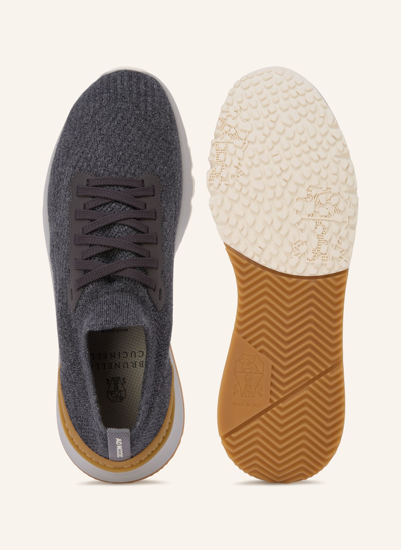 BRUNELLO CUCINELLI Sneakers: DARK GRAY