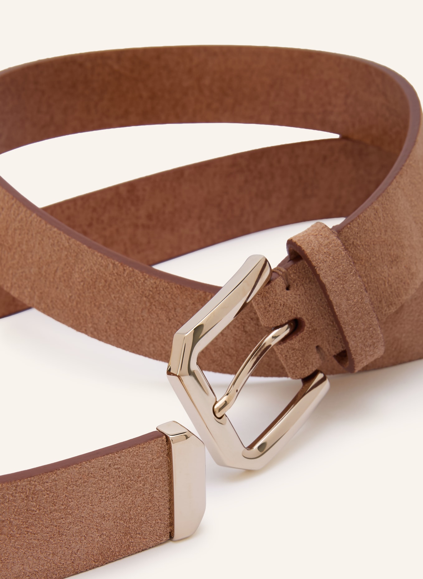 BRUNELLO CUCINELLI Ledergürtel: CAMEL