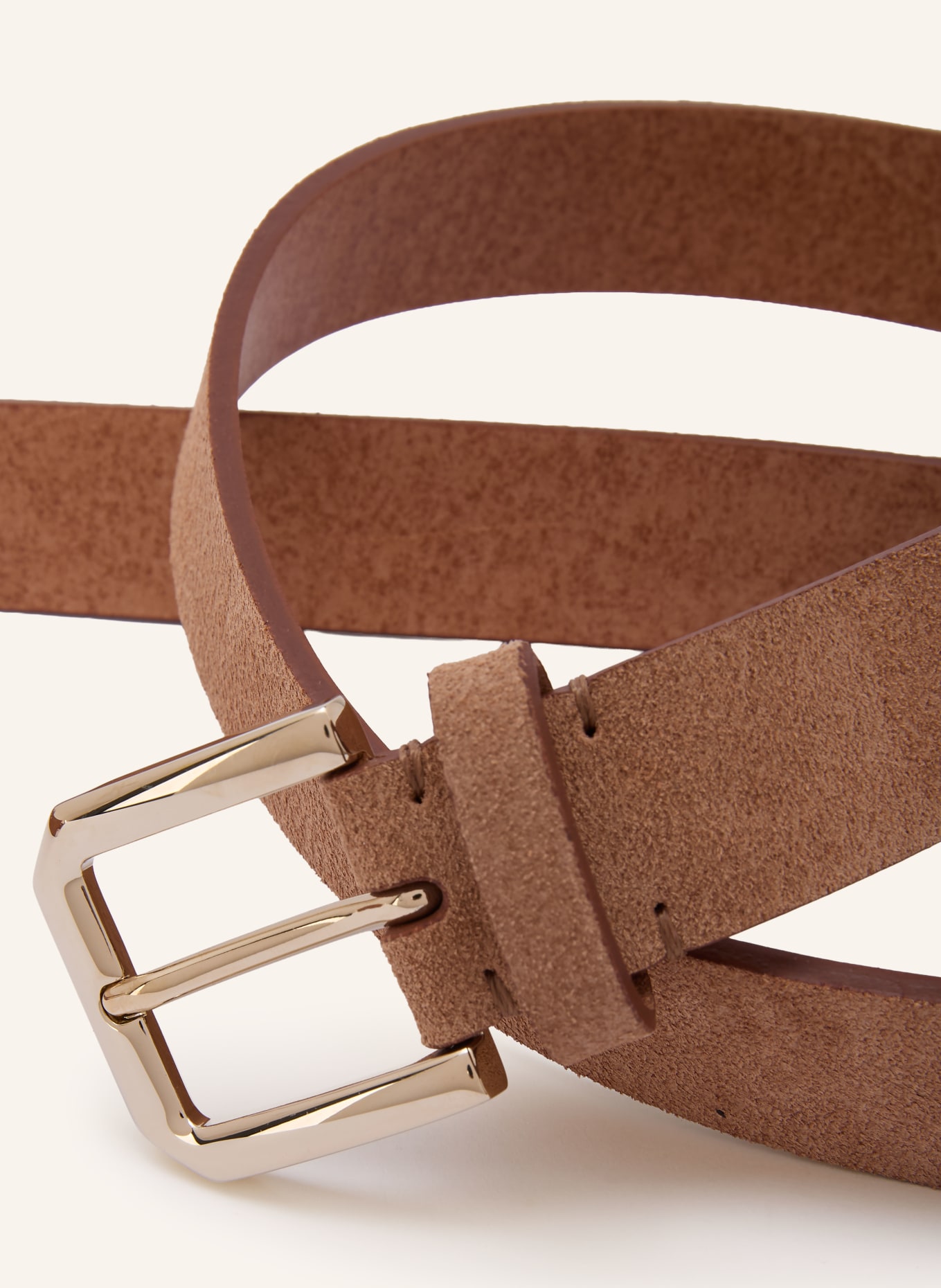 BRUNELLO CUCINELLI Ledergürtel: CAMEL