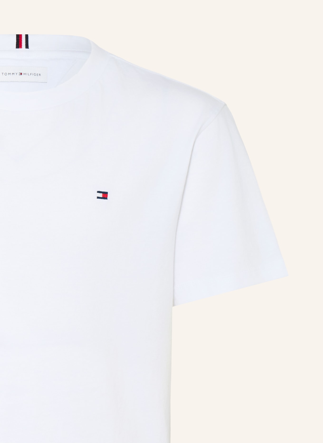 TOMMY HILFIGER T-shirt: BIAŁY