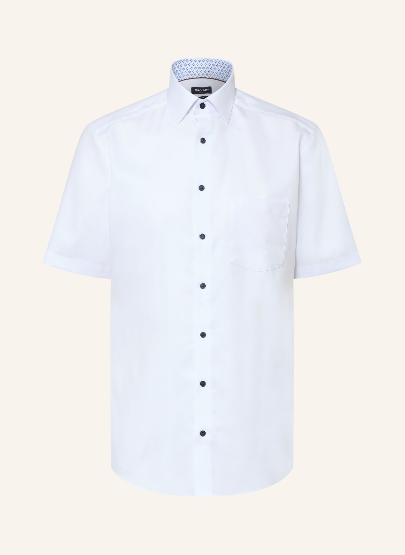 OLYMP Kurzarm-Hemd Luxor modern fit: WEISS