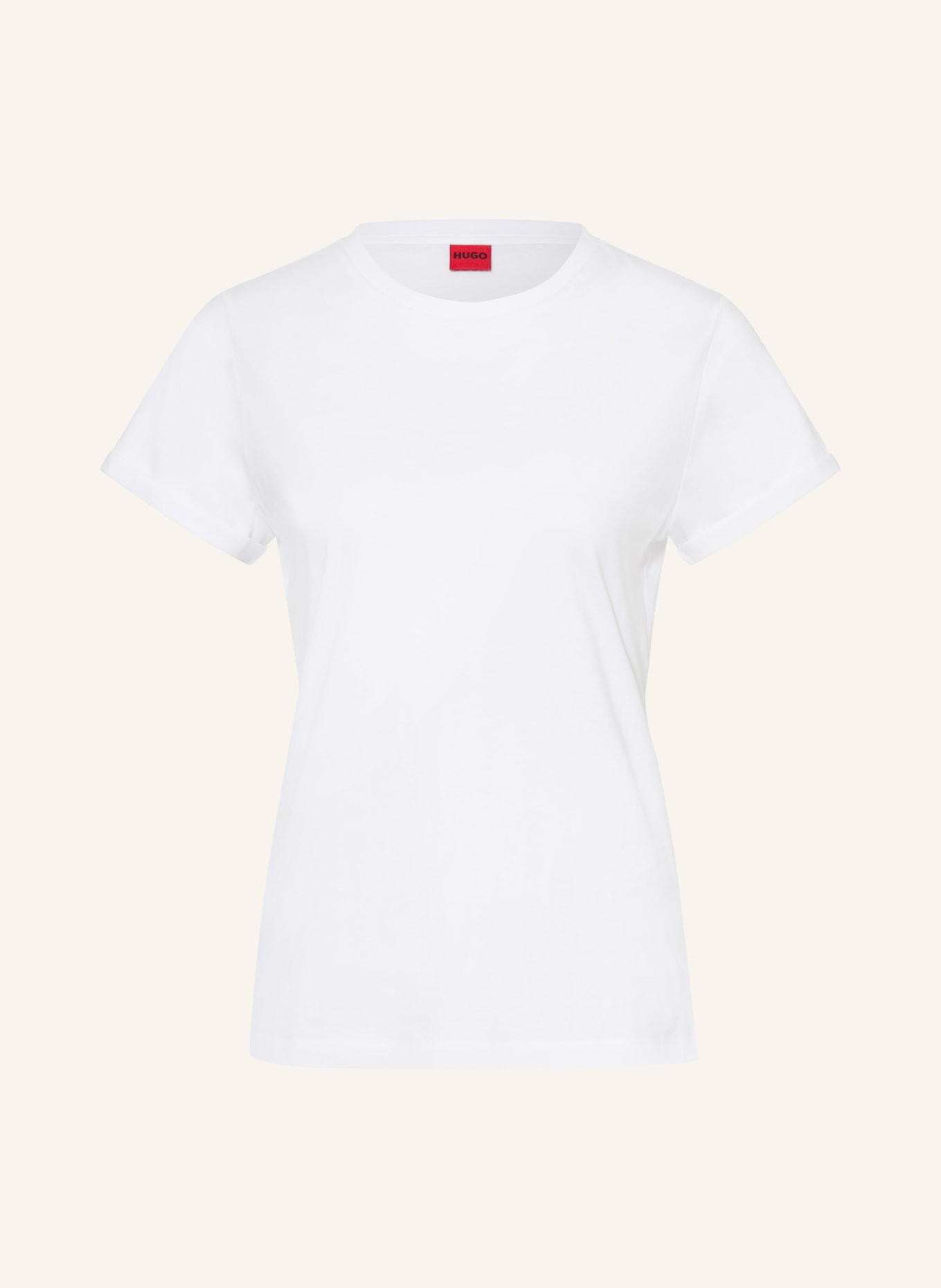 HUGO T-shirt THE PLAIN: WHITE