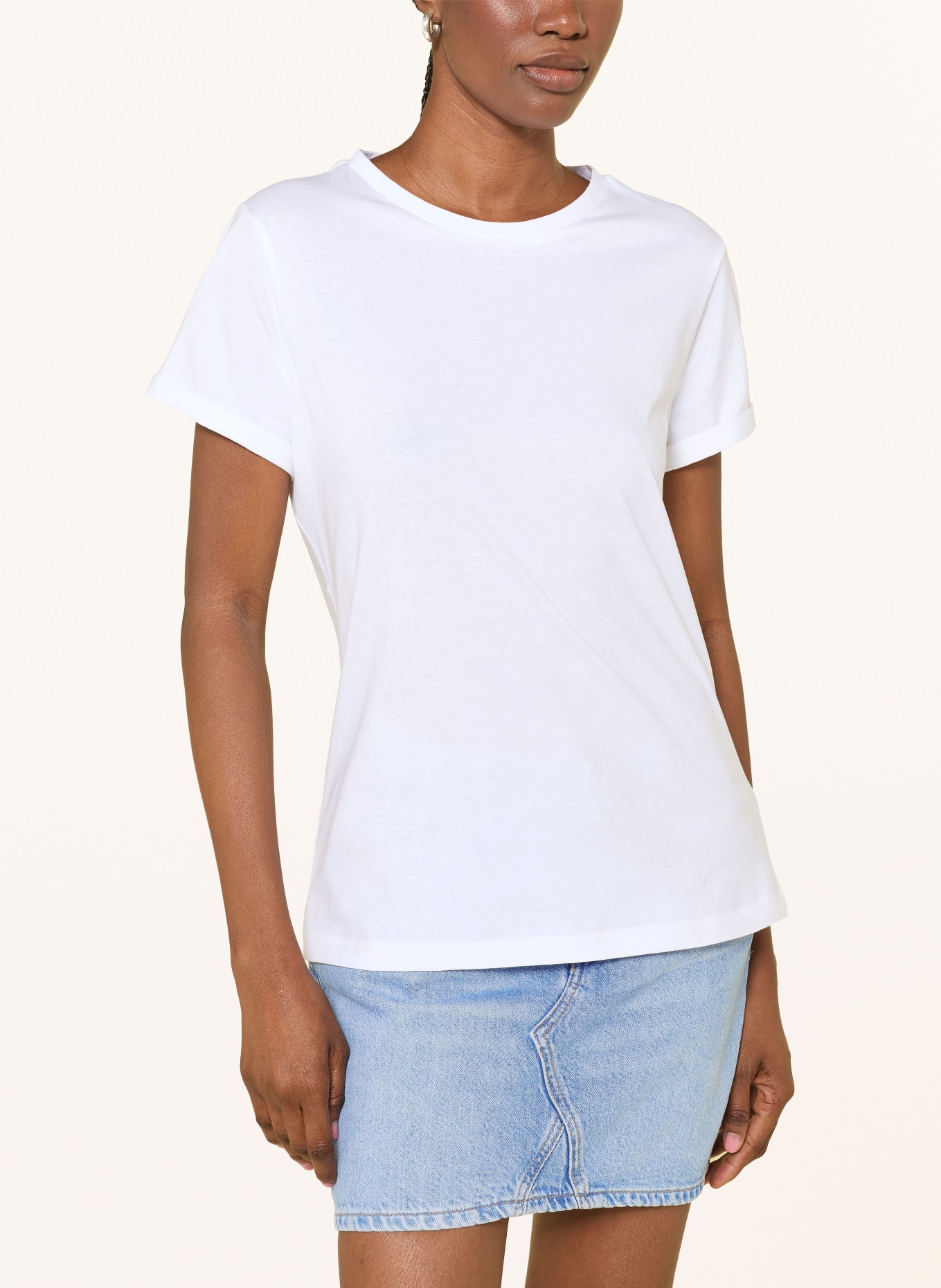 HUGO T-shirt THE PLAIN: WHITE