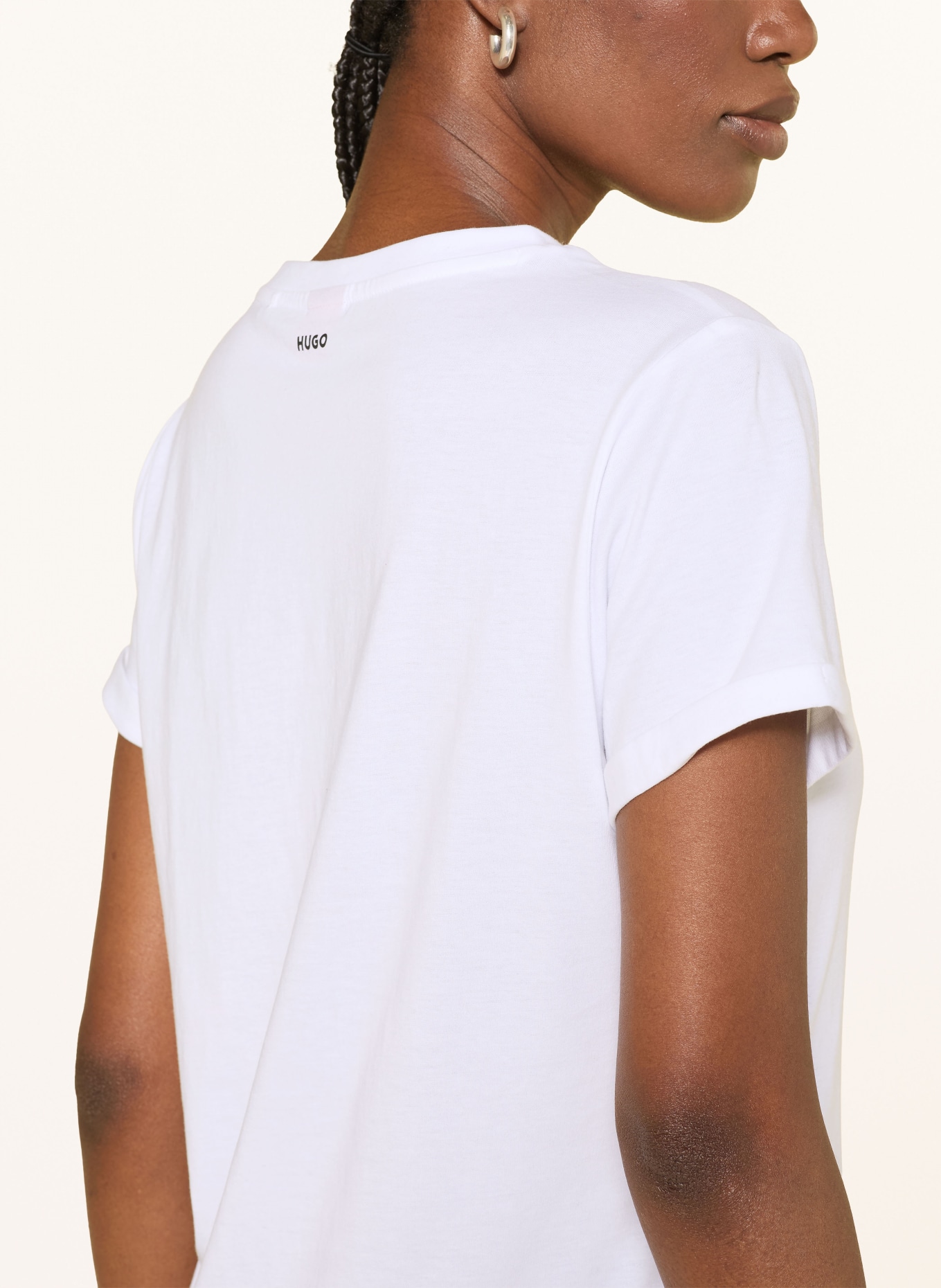HUGO T-shirt THE PLAIN: WHITE