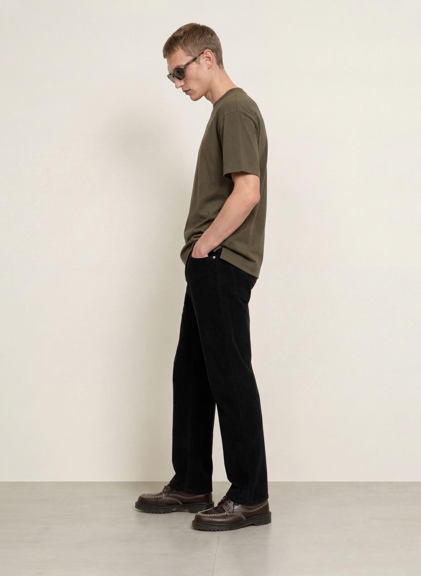 SAMSØE SAMSØE T-Shirt JOEL: KHAKI