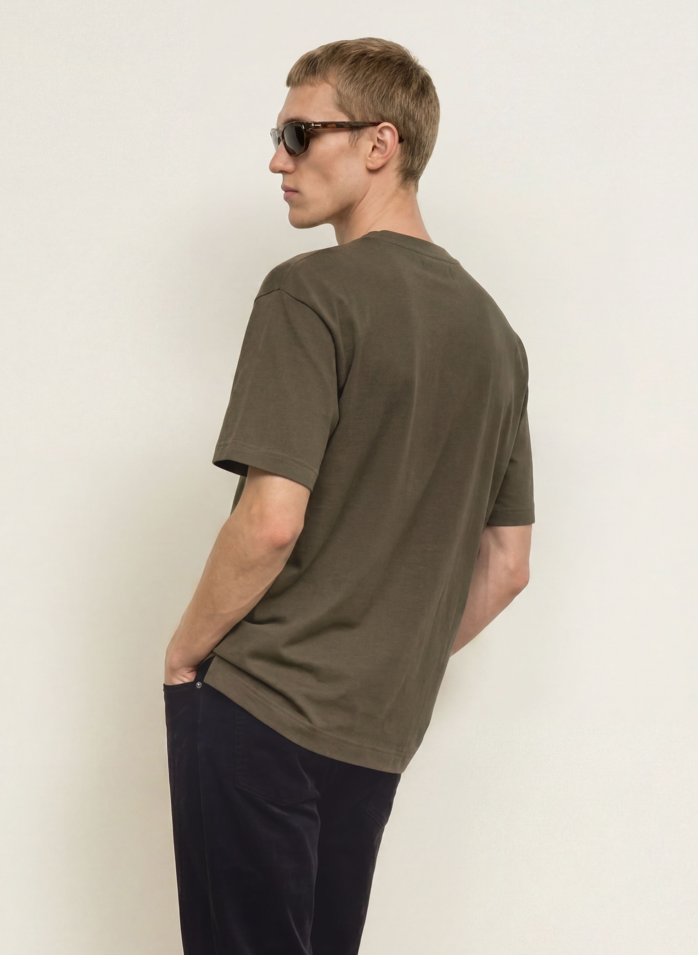 SAMSØE SAMSØE T-Shirt JOEL: KHAKI