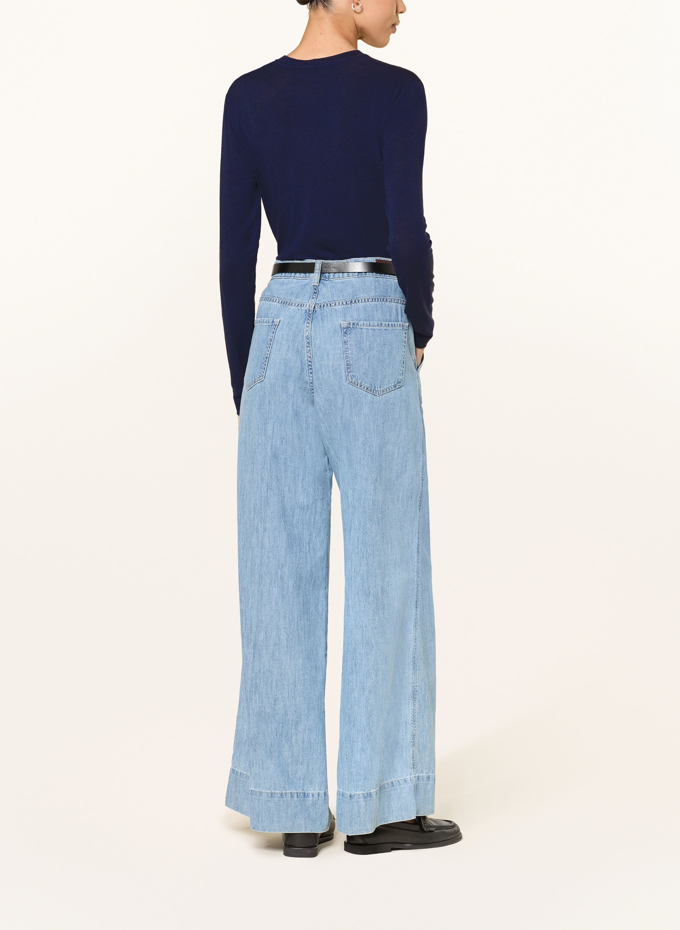 windsor. Long sleeve shirt: DARK BLUE