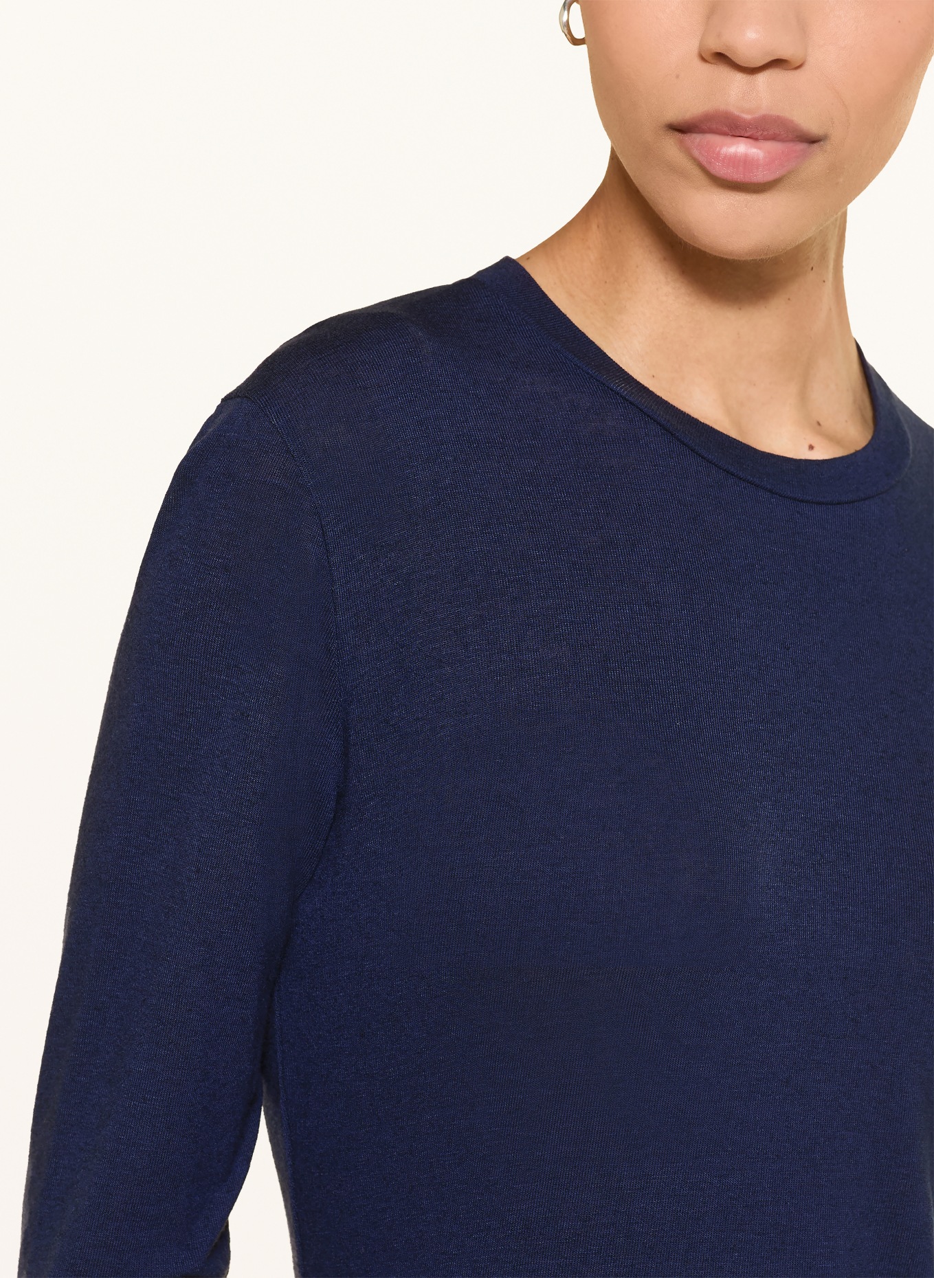 windsor. Long sleeve shirt: DARK BLUE