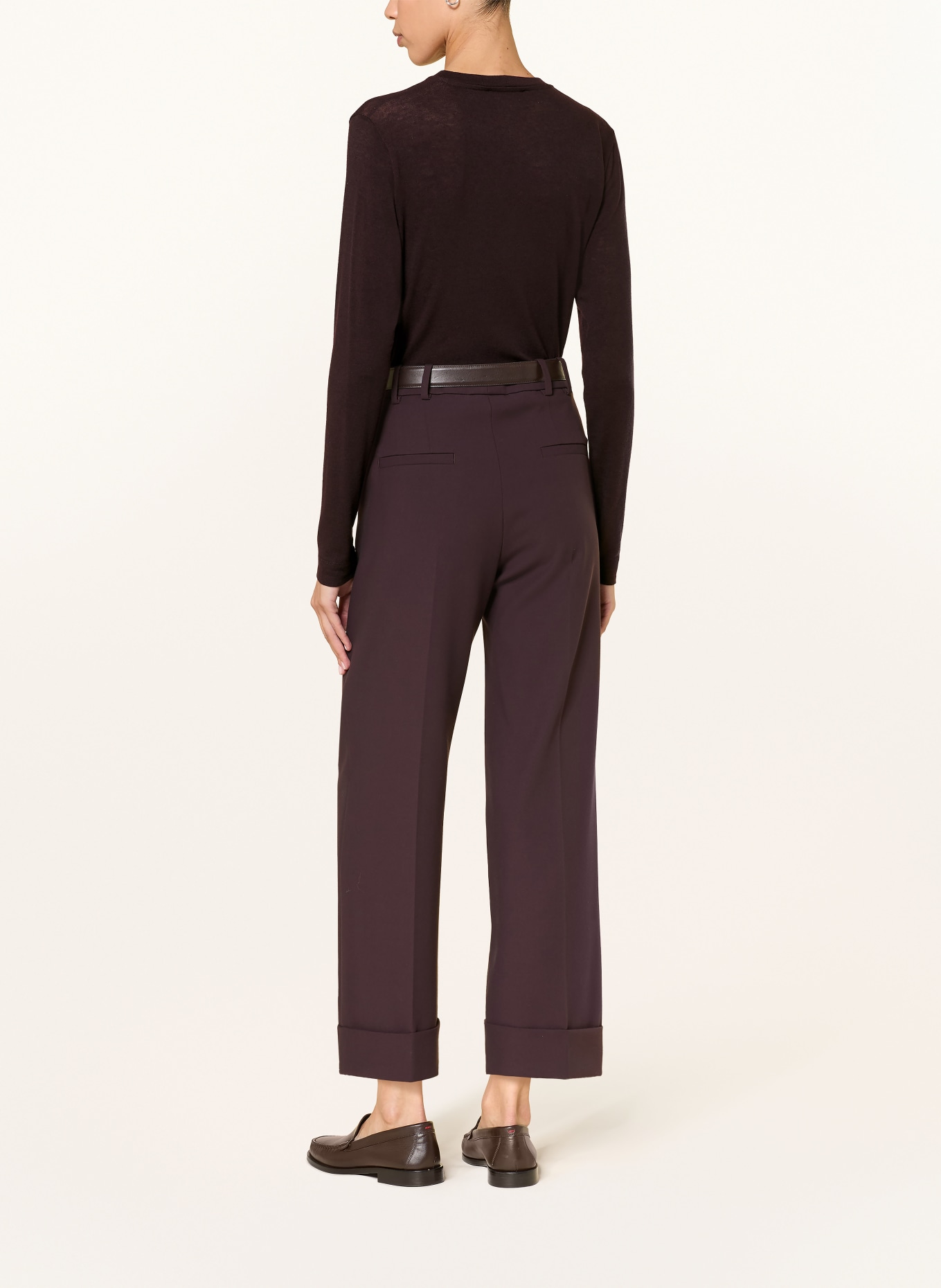 windsor. Long sleeve shirt: DARK PURPLE