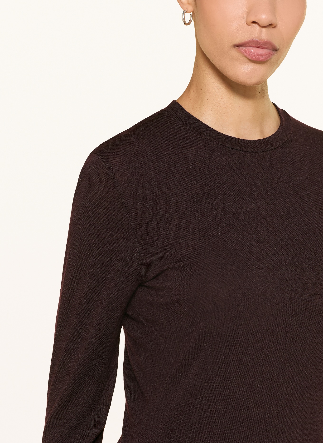 windsor. Long sleeve shirt: DARK PURPLE