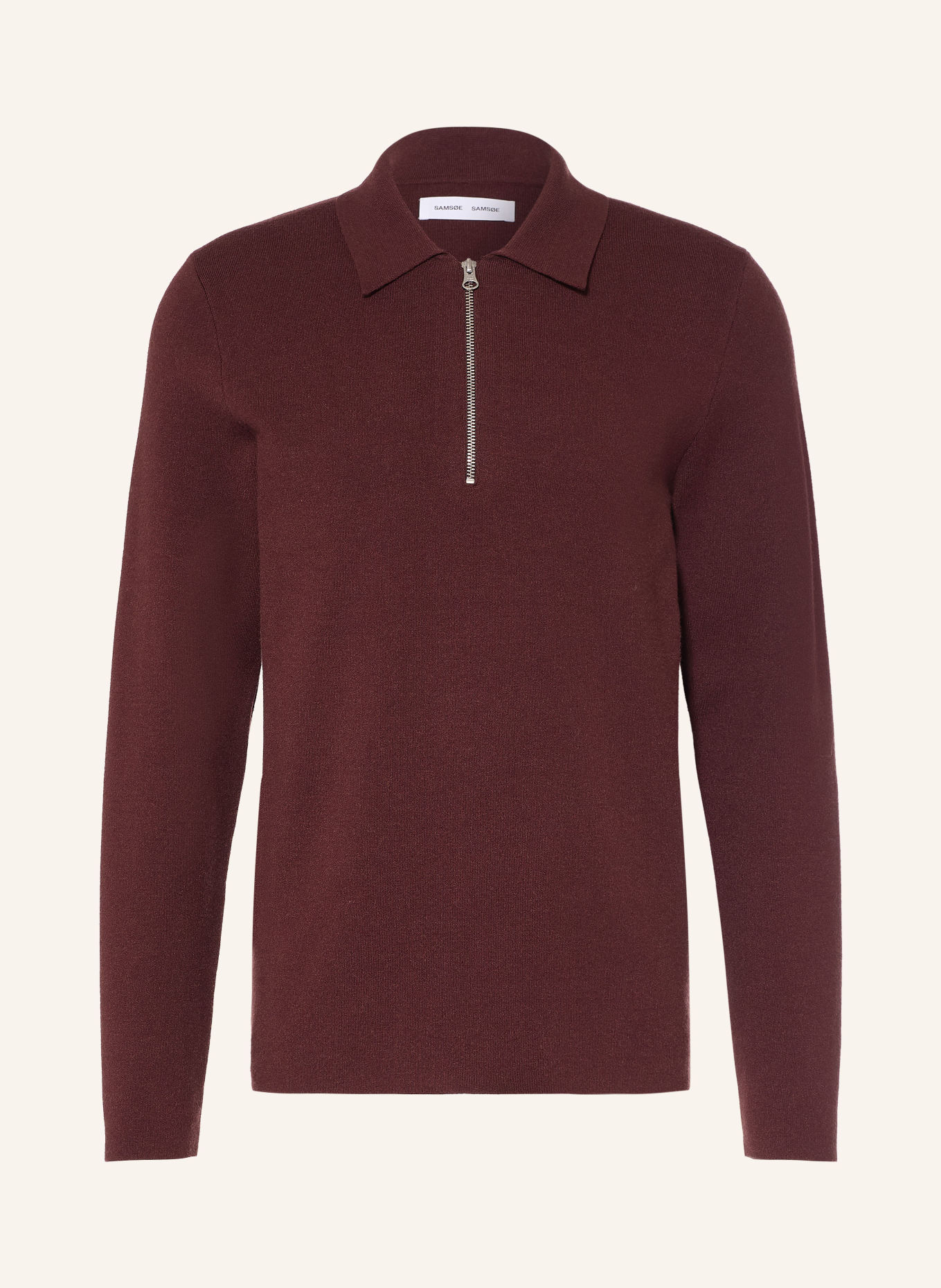 SAMSØE SAMSØE Tricou polo tricotat GUNA: MARO