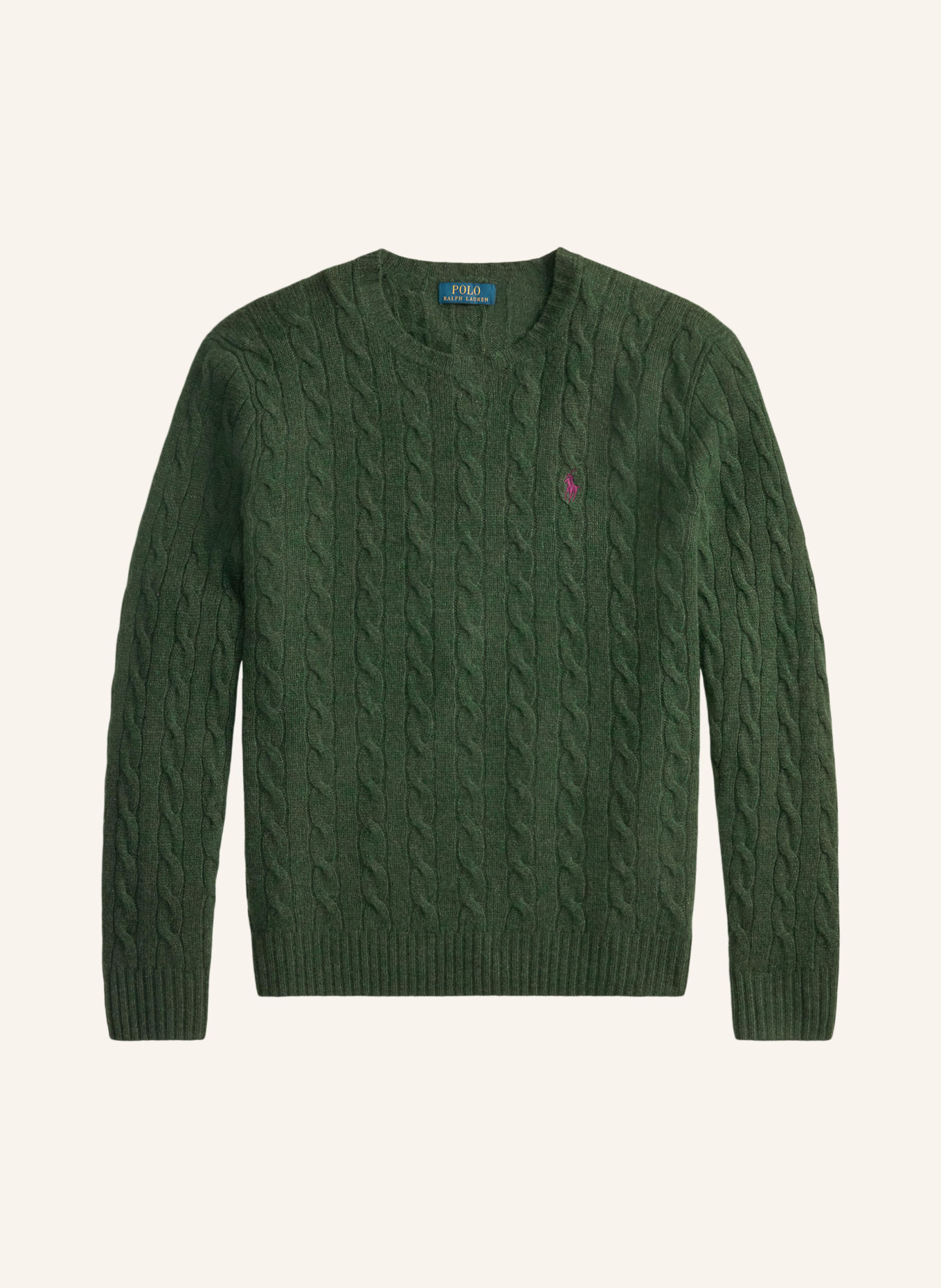 POLO RALPH LAUREN Pullover: DUNKELGRÜN