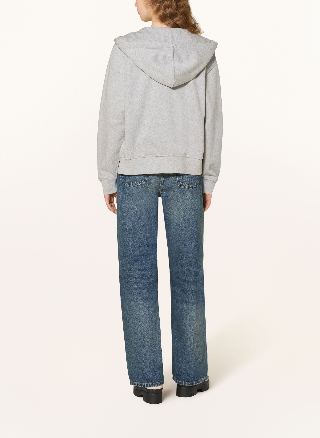 carhartt WIP Flared Jeans JANE: 014L Blue dark used wash