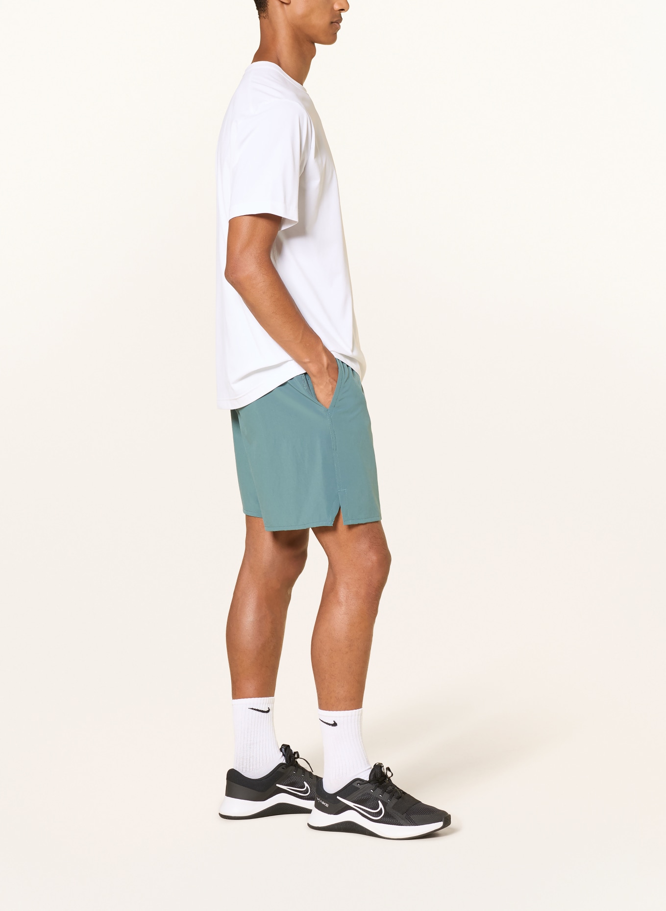 Nike Trainingsshort DRI-FIT UNLIMITED: TURQUOISE