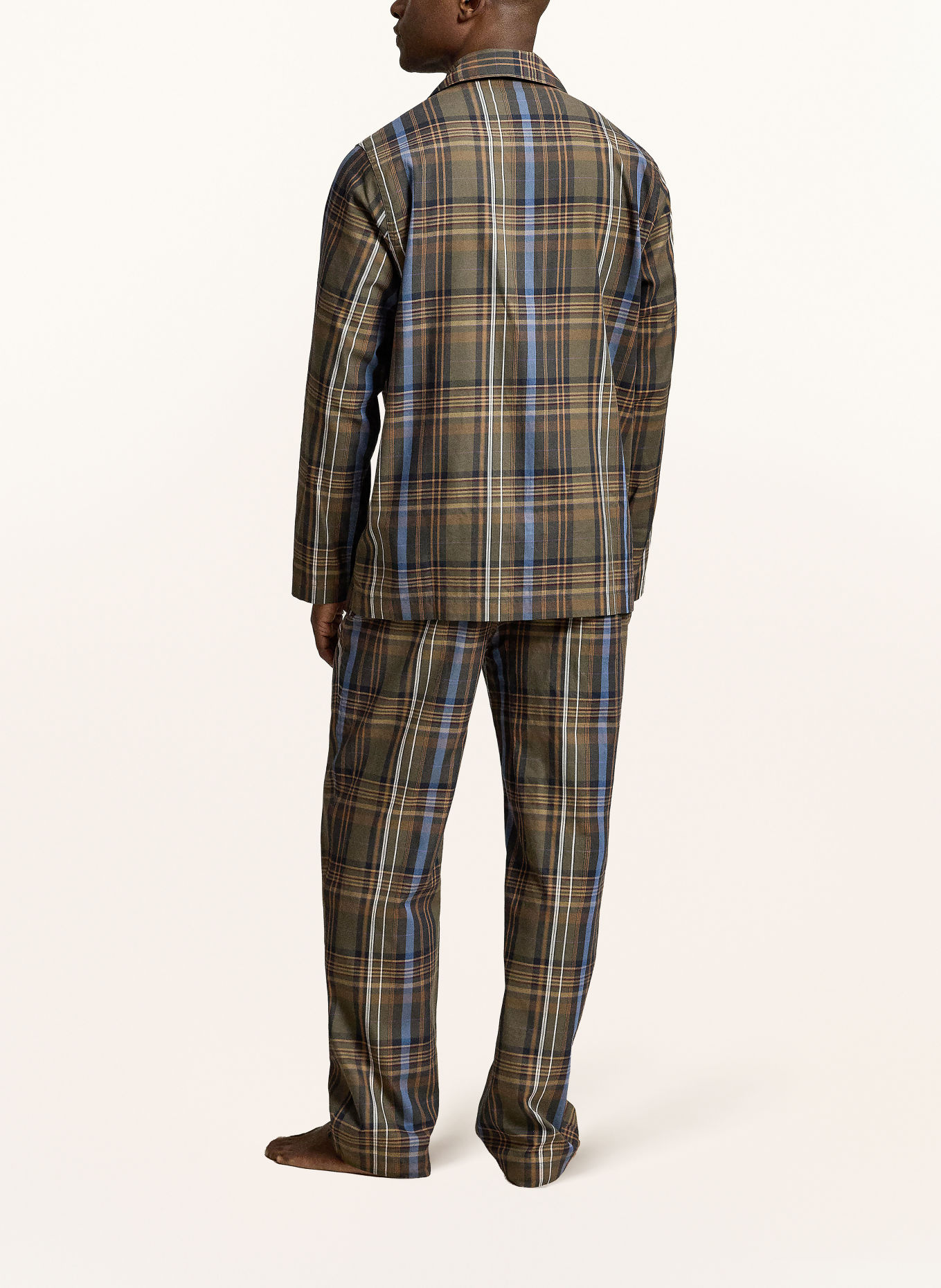 POLO RALPH LAUREN Pajamas: OLIVE / BLUE