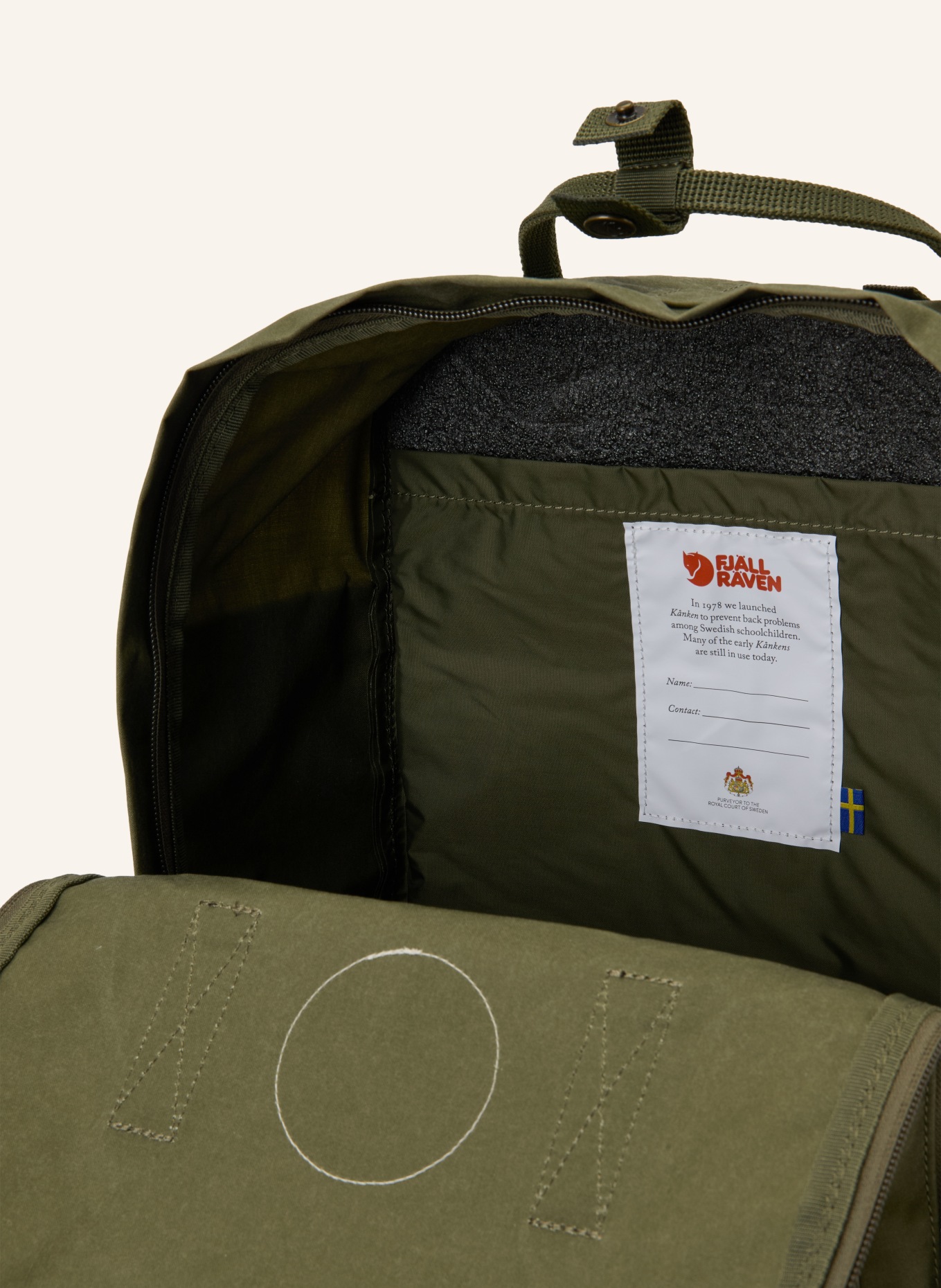 FJÄLLRÄVEN Backpack KANKEN: KHAKI