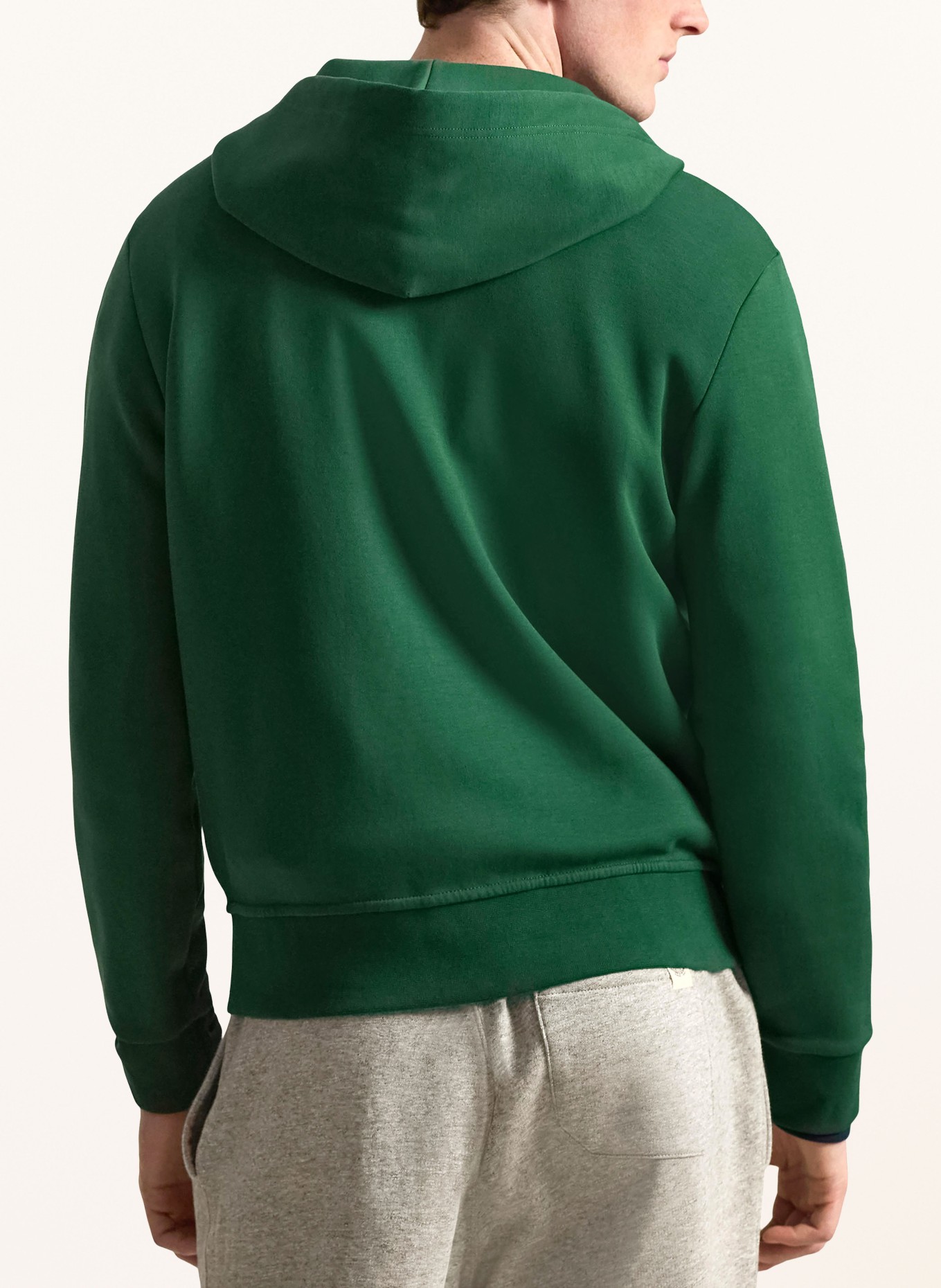 POLO RALPH LAUREN Sweat jacket: DARK GREEN