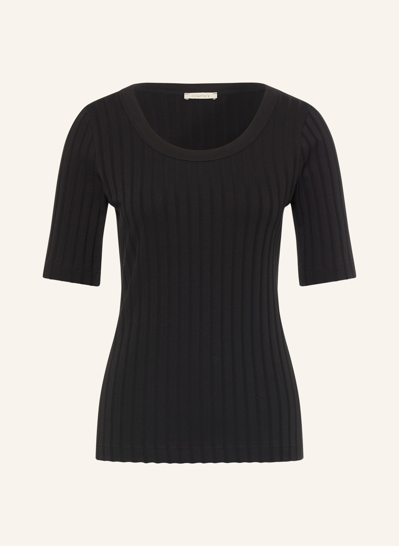 lilienfels Strickshirt: SCHWARZ