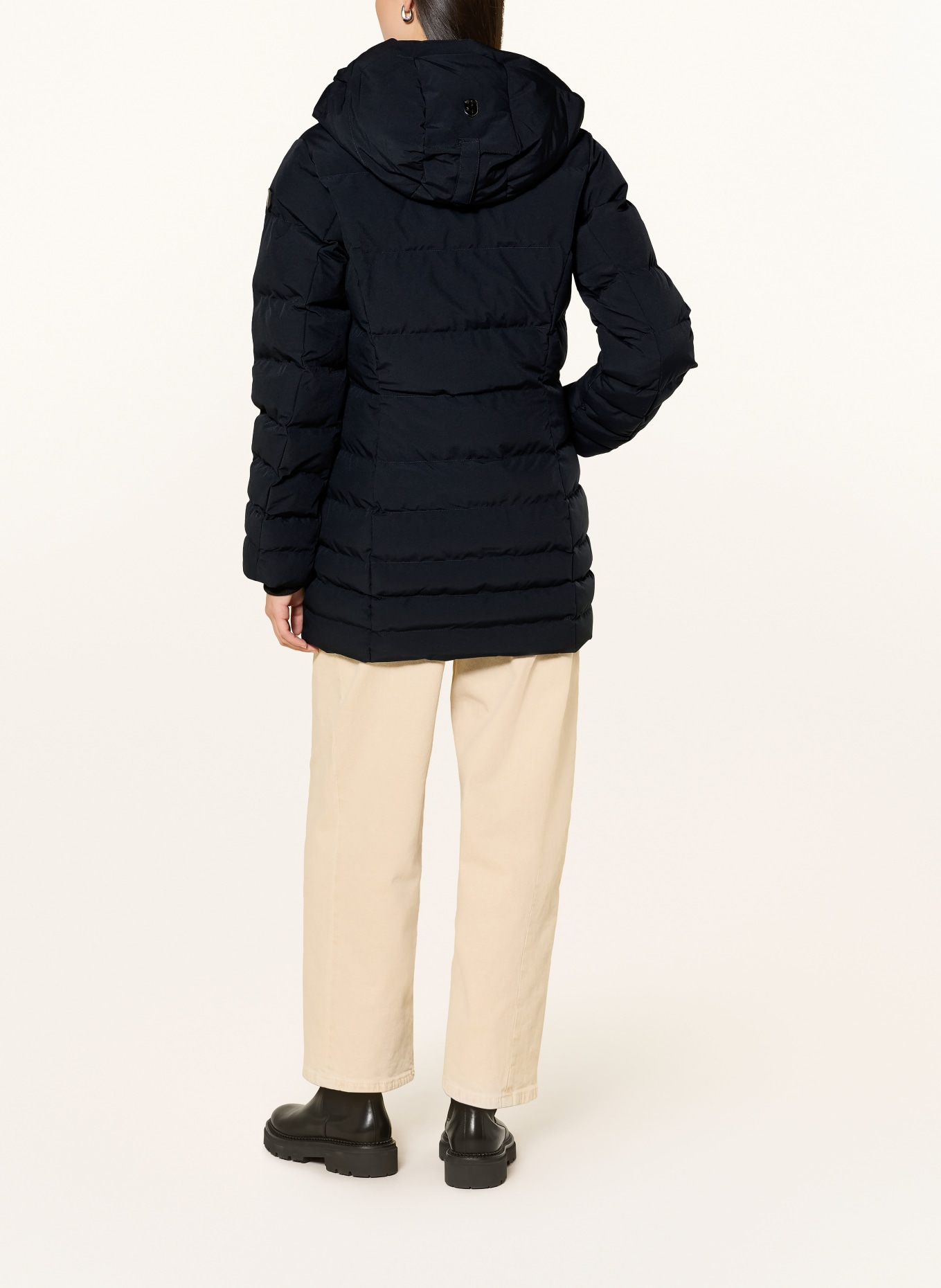 WELLENSTEYN CORDOBA quilted jacket with DUPONT™ SORONA® insulation: DARK BLUE