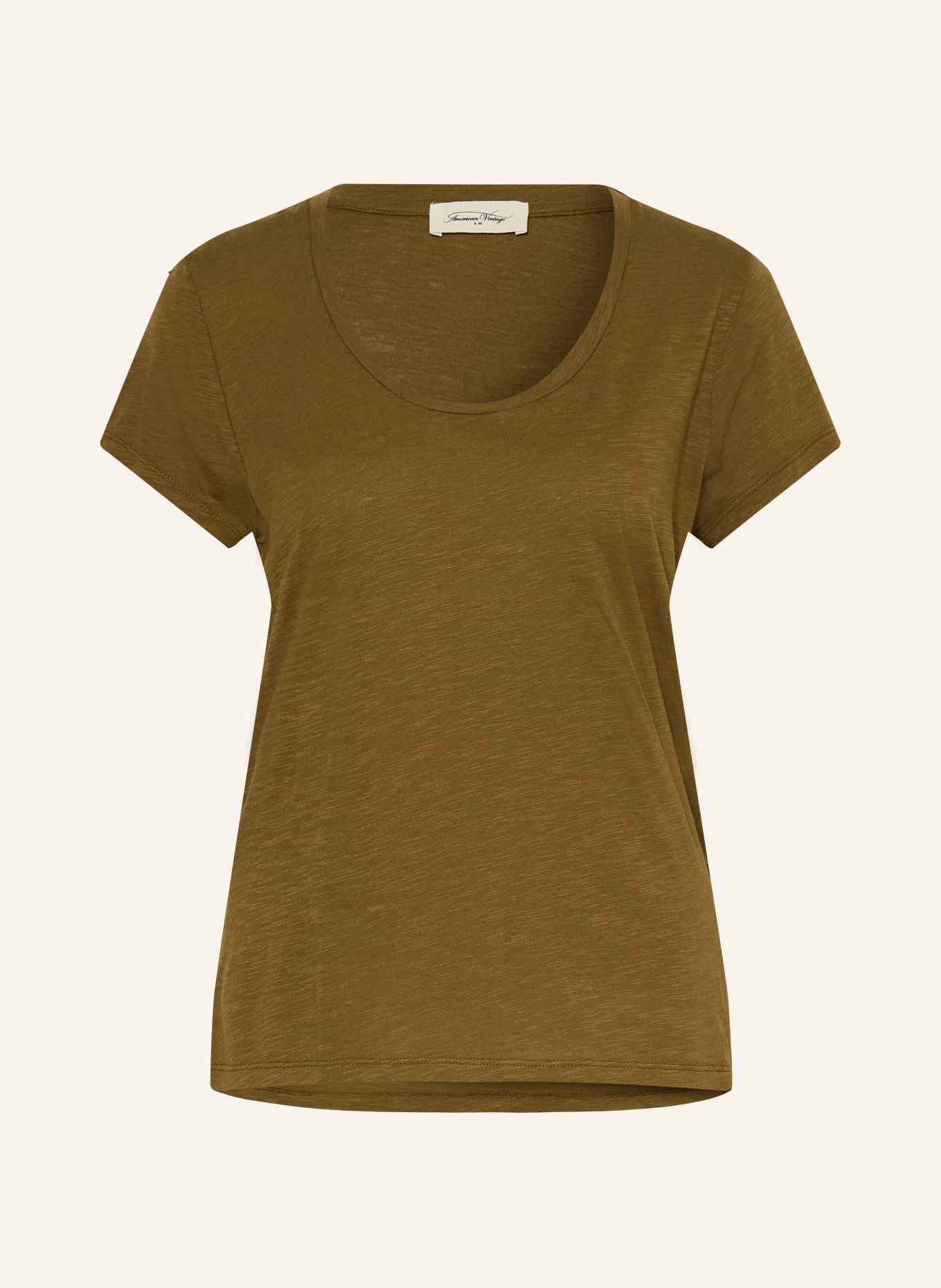 American Vintage Tričko JACKSONVILLE: KHAKI