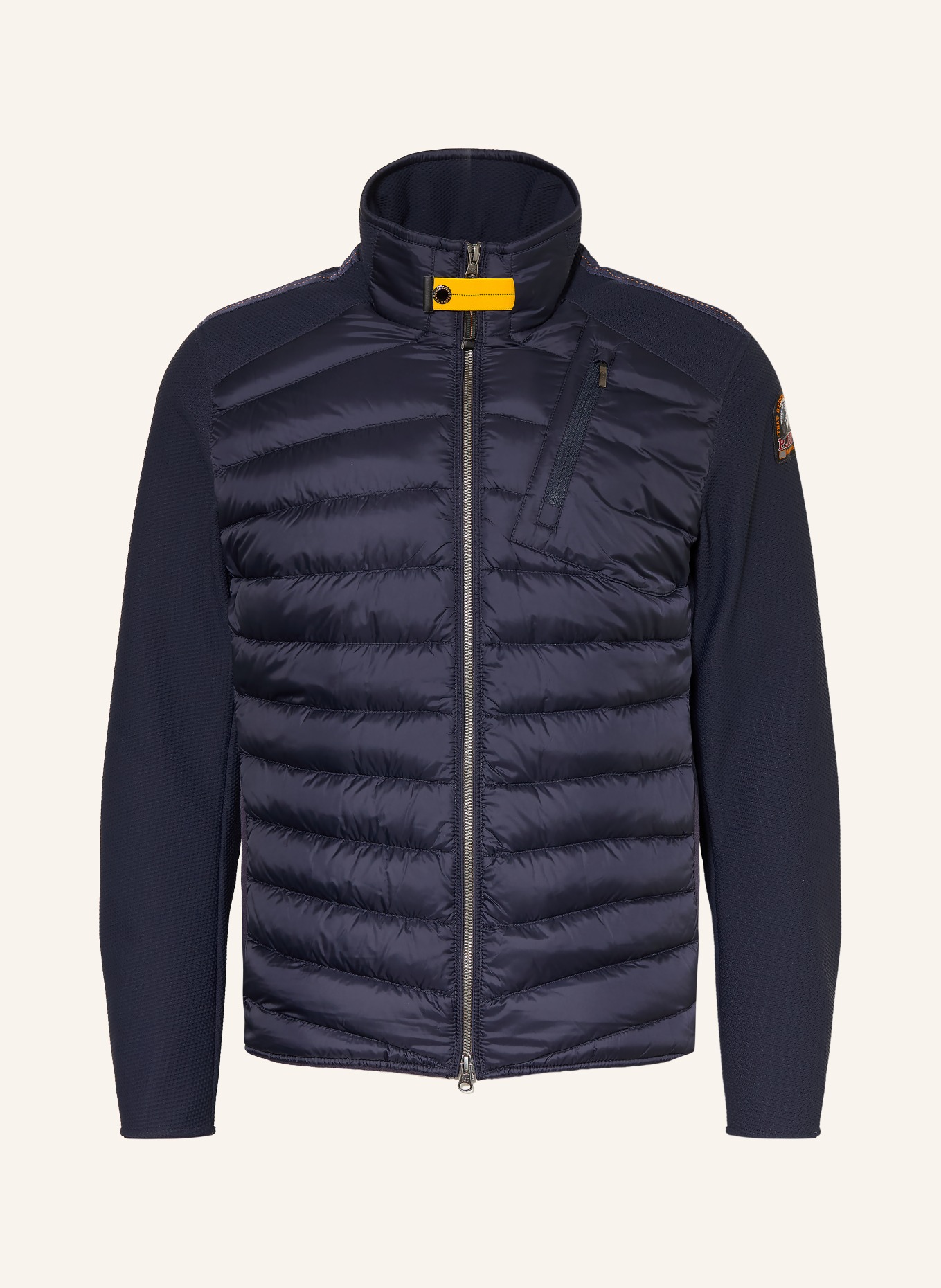 PARAJUMPERS Daunenjacke JAYDEN im Materialmix: DUNKELBLAU