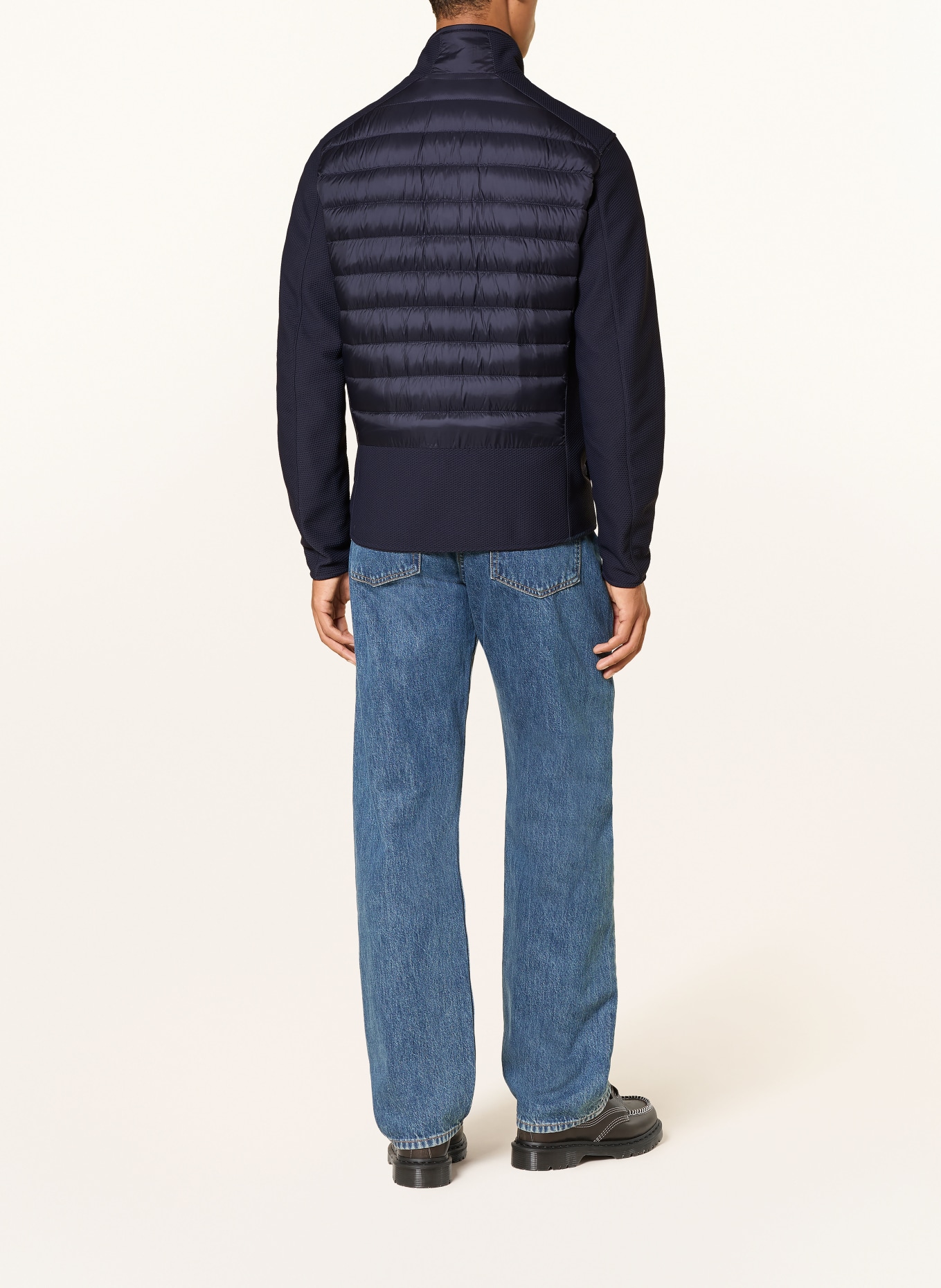PARAJUMPERS Daunenjacke JAYDEN im Materialmix: DUNKELBLAU