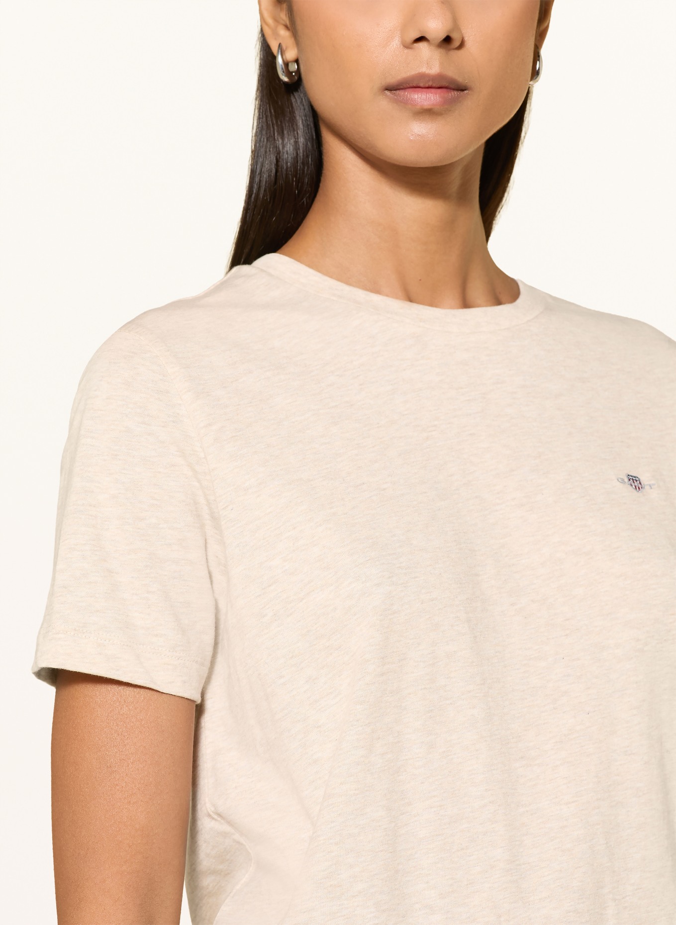 GANT T-shirt: ÉCRU