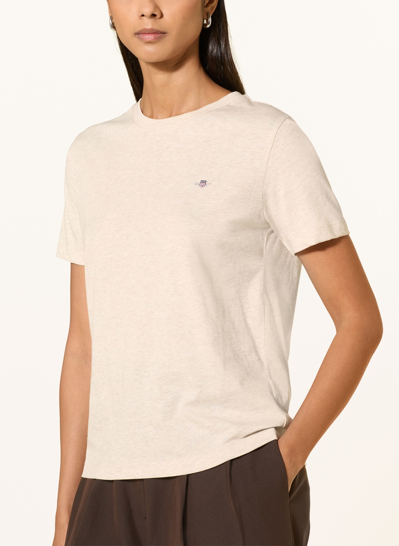 GANT T-shirt: ÉCRU