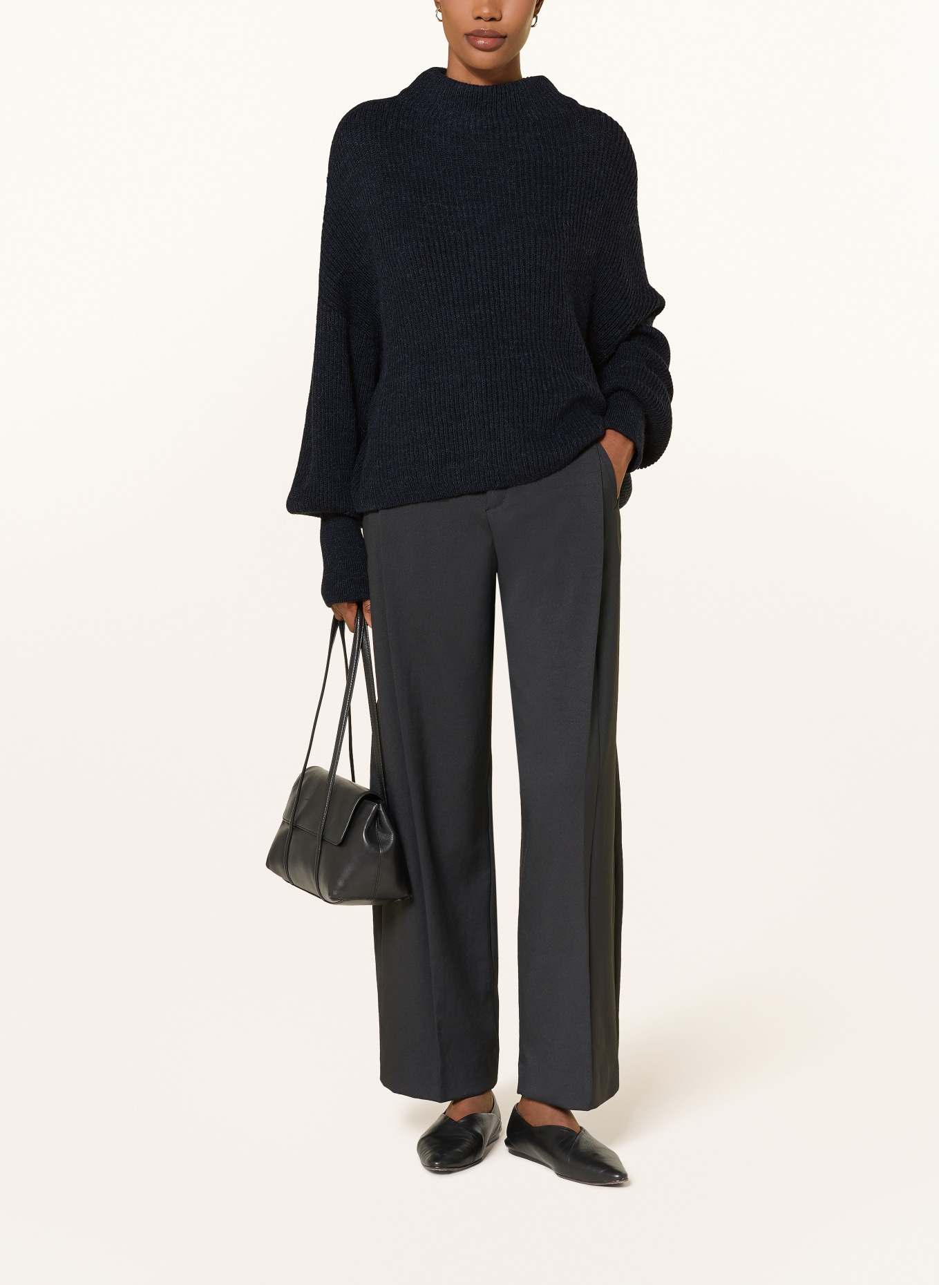 CLOSED Pullover mit Alpaka: DUNKELBLAU