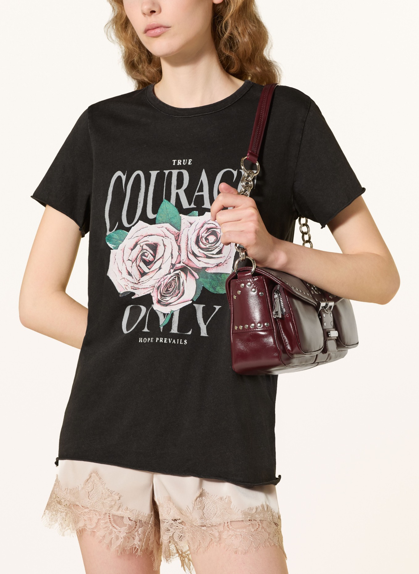 ONLY T-shirt: DARK GRAY