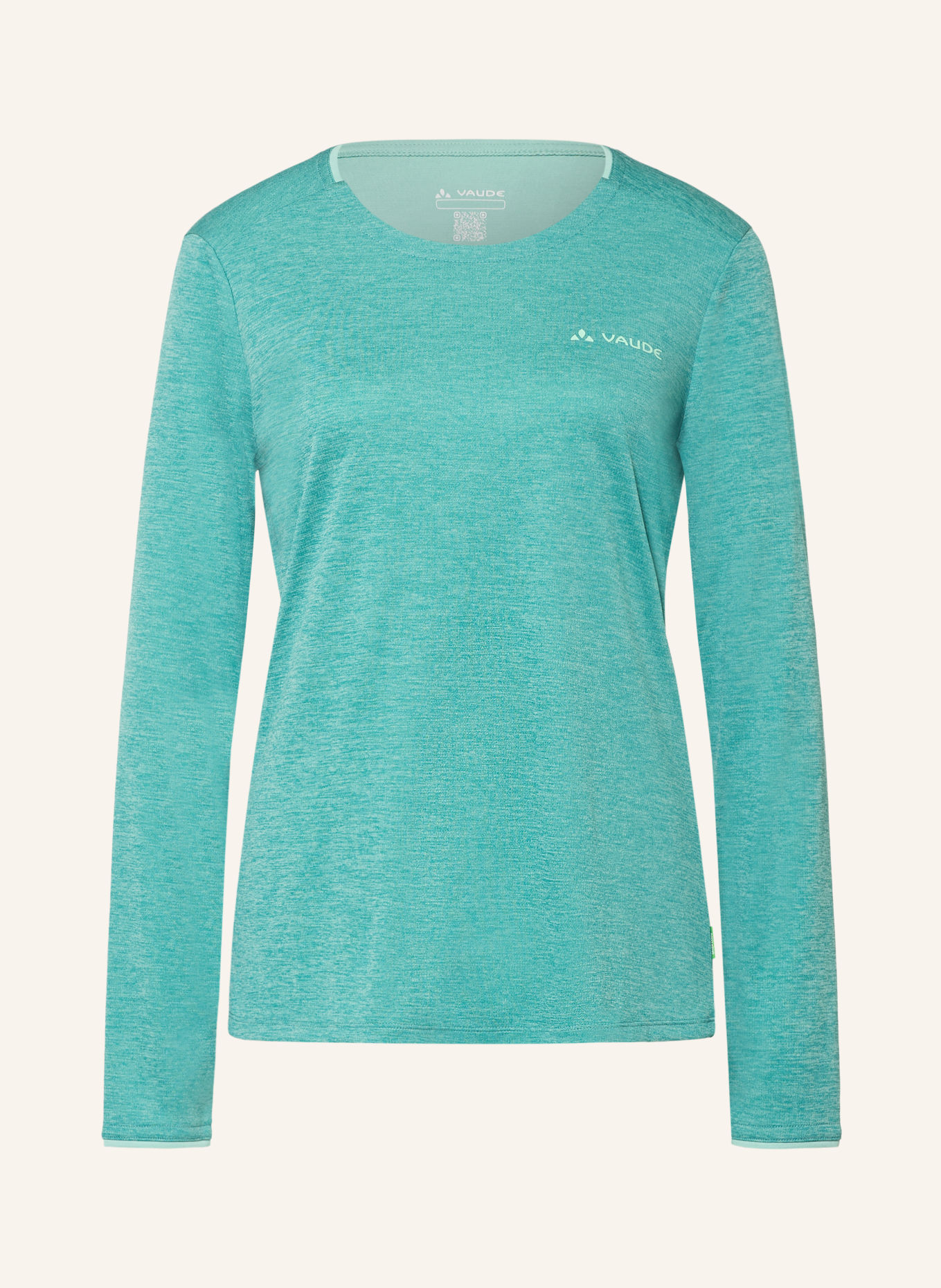 VAUDE Longsleeve ESSENTIAL: TURQUOISE