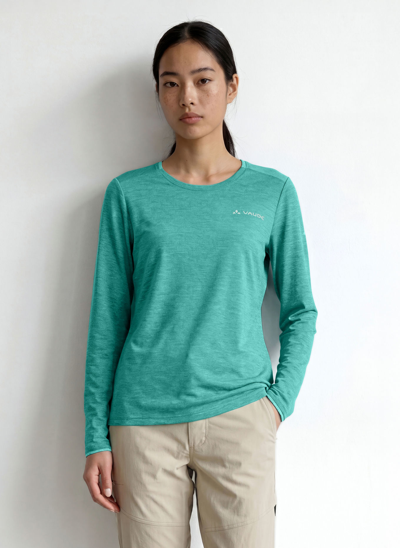VAUDE Longsleeve ESSENTIAL: TURQUOISE