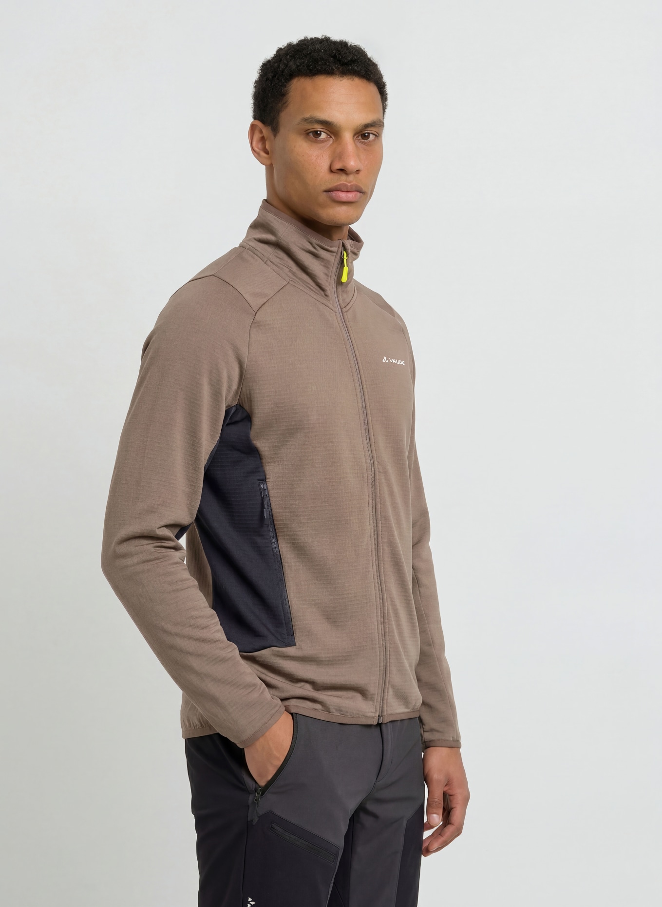 VAUDE Fleecejack MONVISO: BRUIN