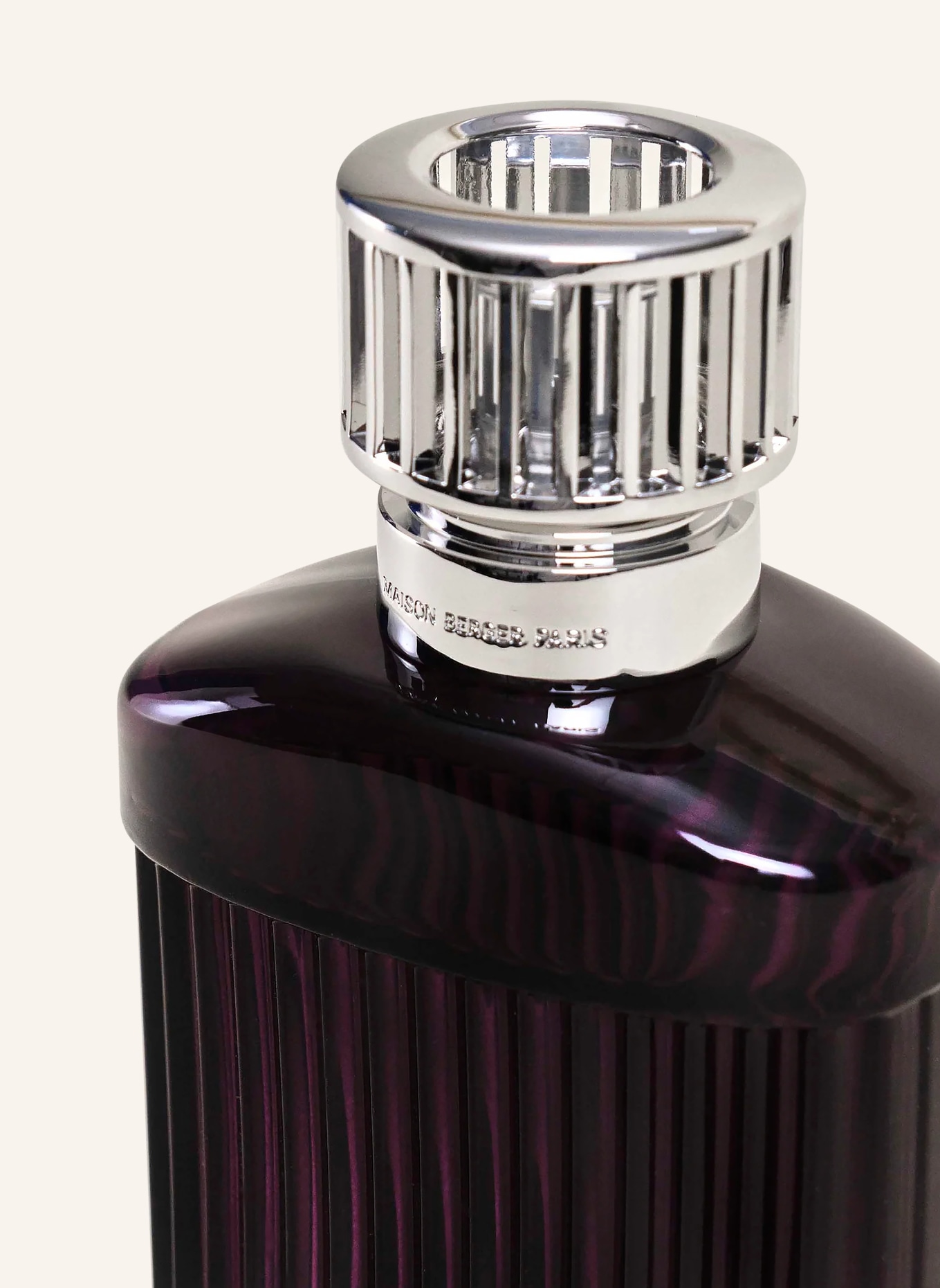MAISON BERGER PARIS ALPHA PRUNE: DUNKELLILA / SILBER