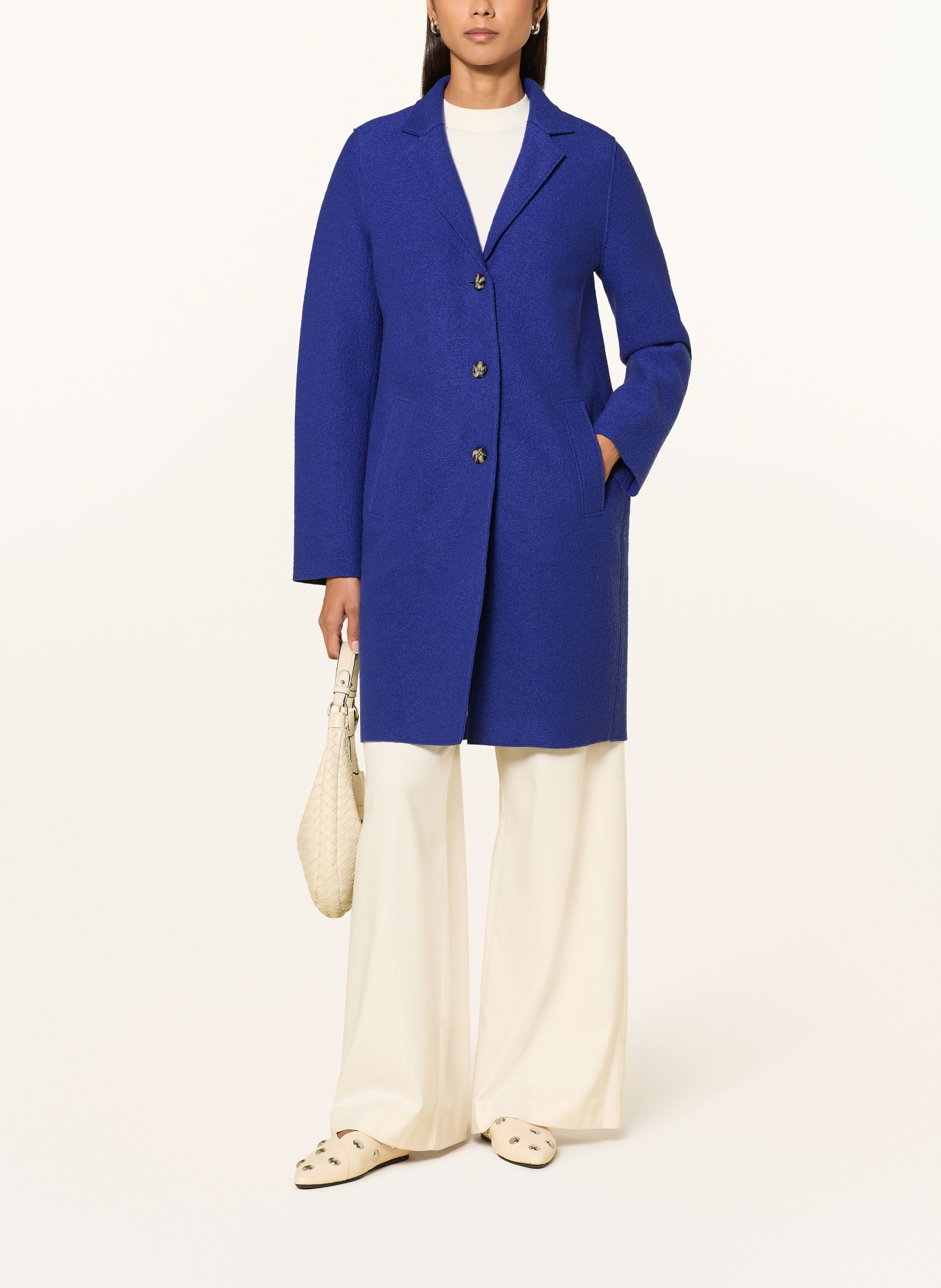 oui Wool coat: BLUE