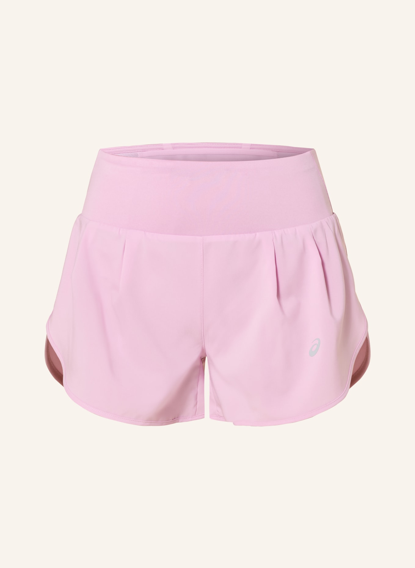 ASICS Short de course ROAD 3.5IN: ROSE