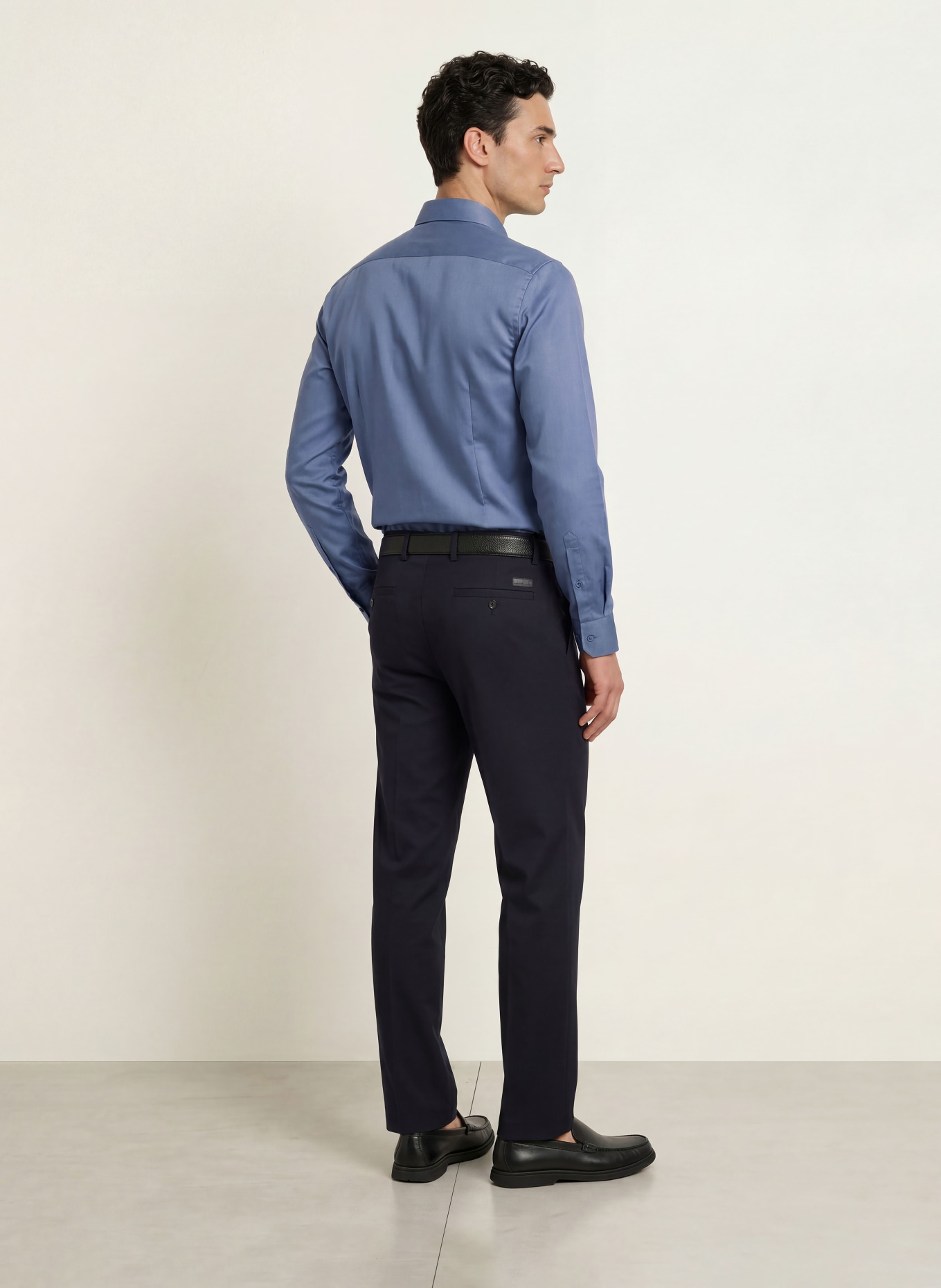 seidensticker Overhemd Slim Fit: BLAUWGRIJS