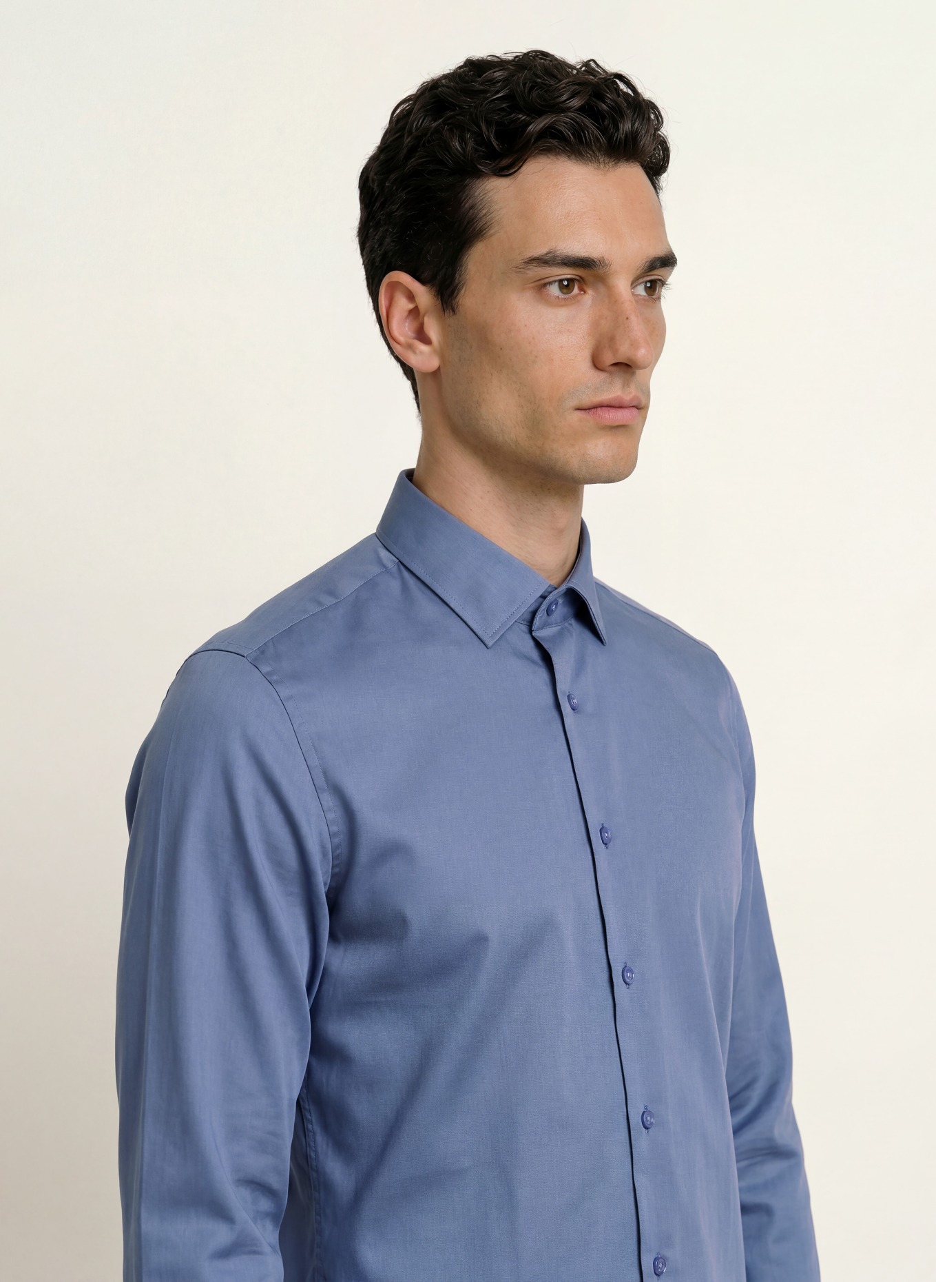 seidensticker Overhemd Slim Fit: BLAUWGRIJS