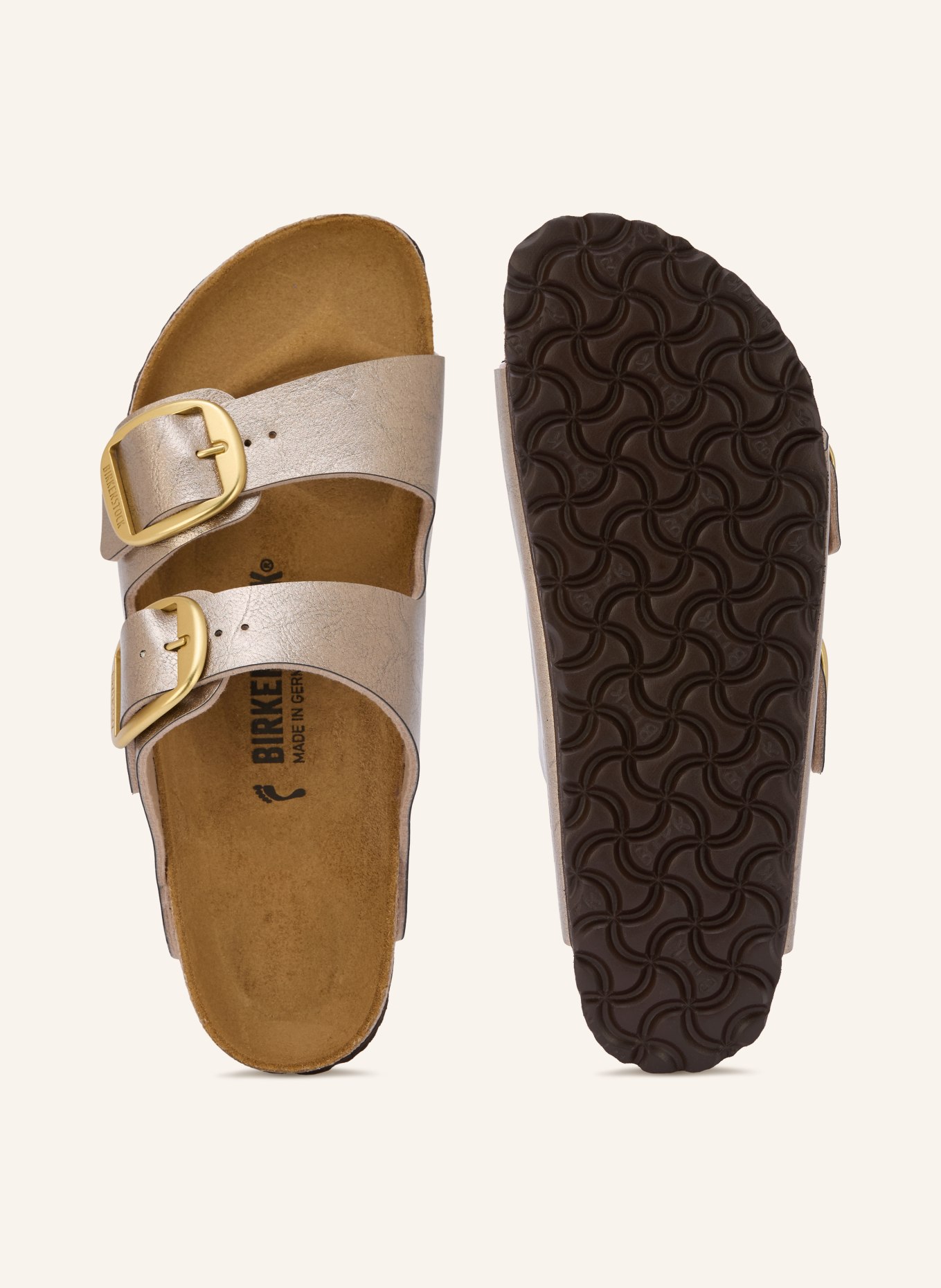 BIRKENSTOCK Mules ARIZONA BIG BUCKLE: TAUPE / OR