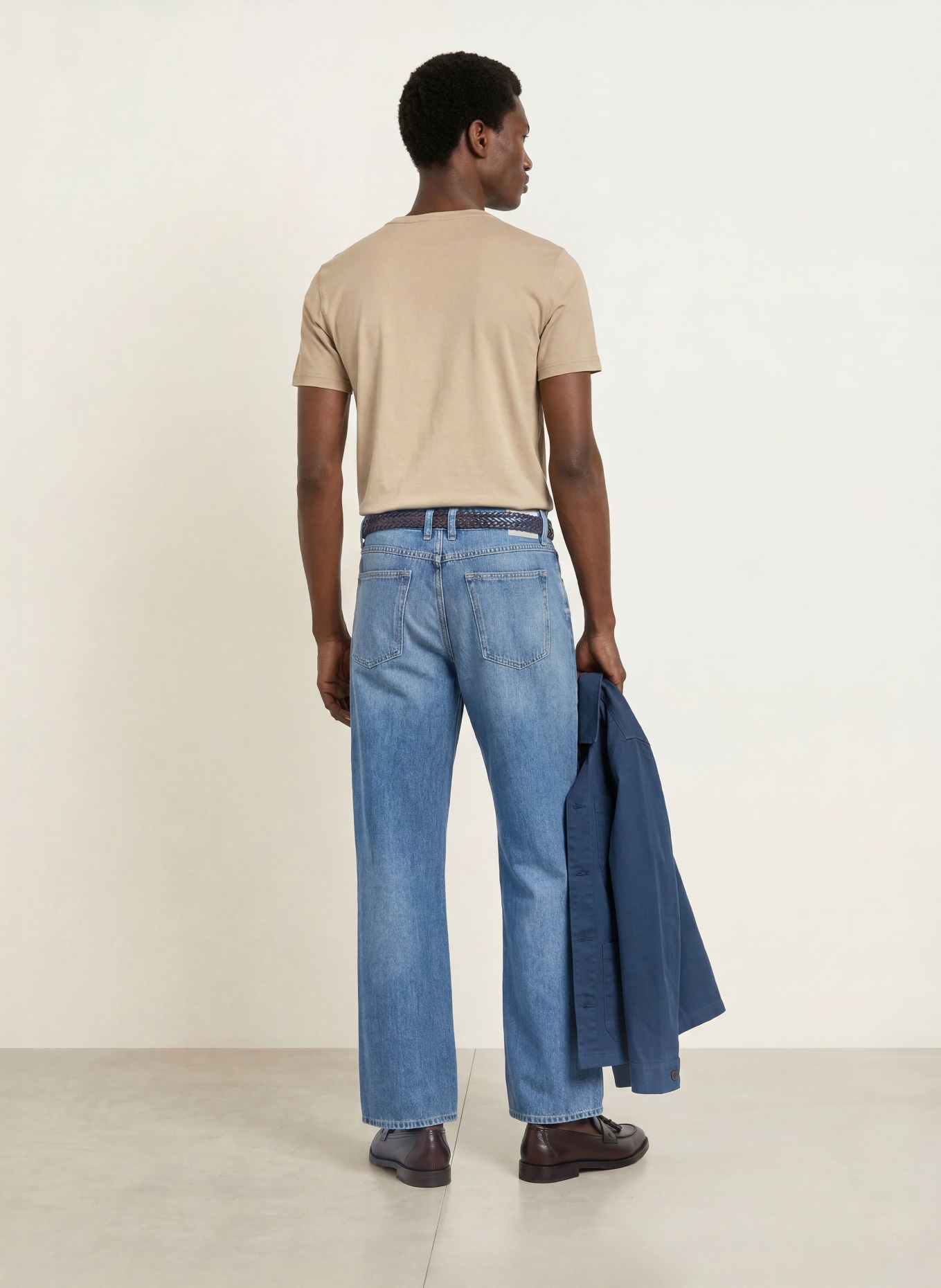 MOS MOSH Gallery T-Shirt PERRY CRUNCH: BEIGE