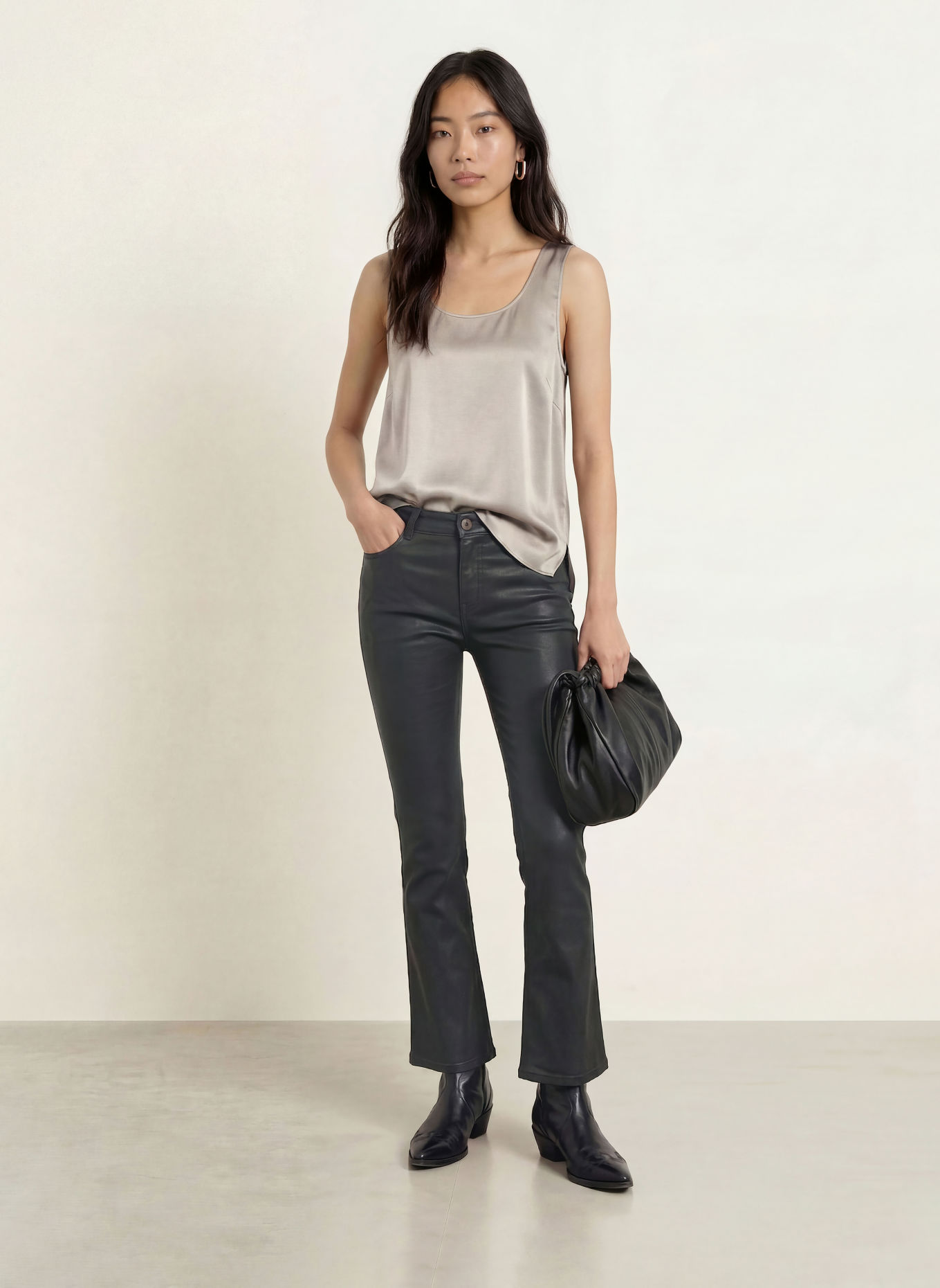 MOS MOSH Seidentop MMASTRID: TAUPE