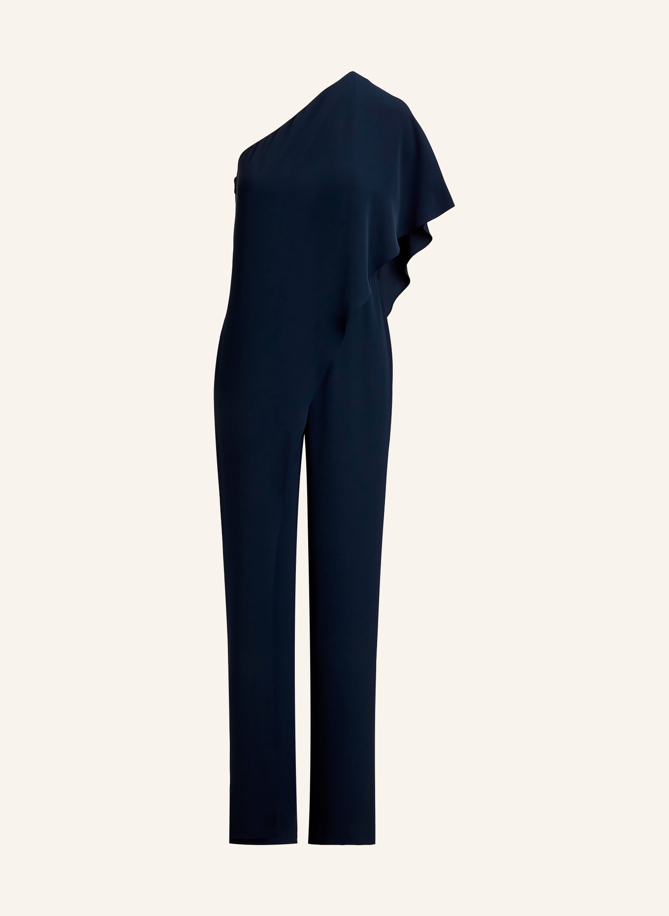 LAUREN RALPH LAUREN One-Shoulder-Jumpsuit APRIL: DUNKELBLAU
